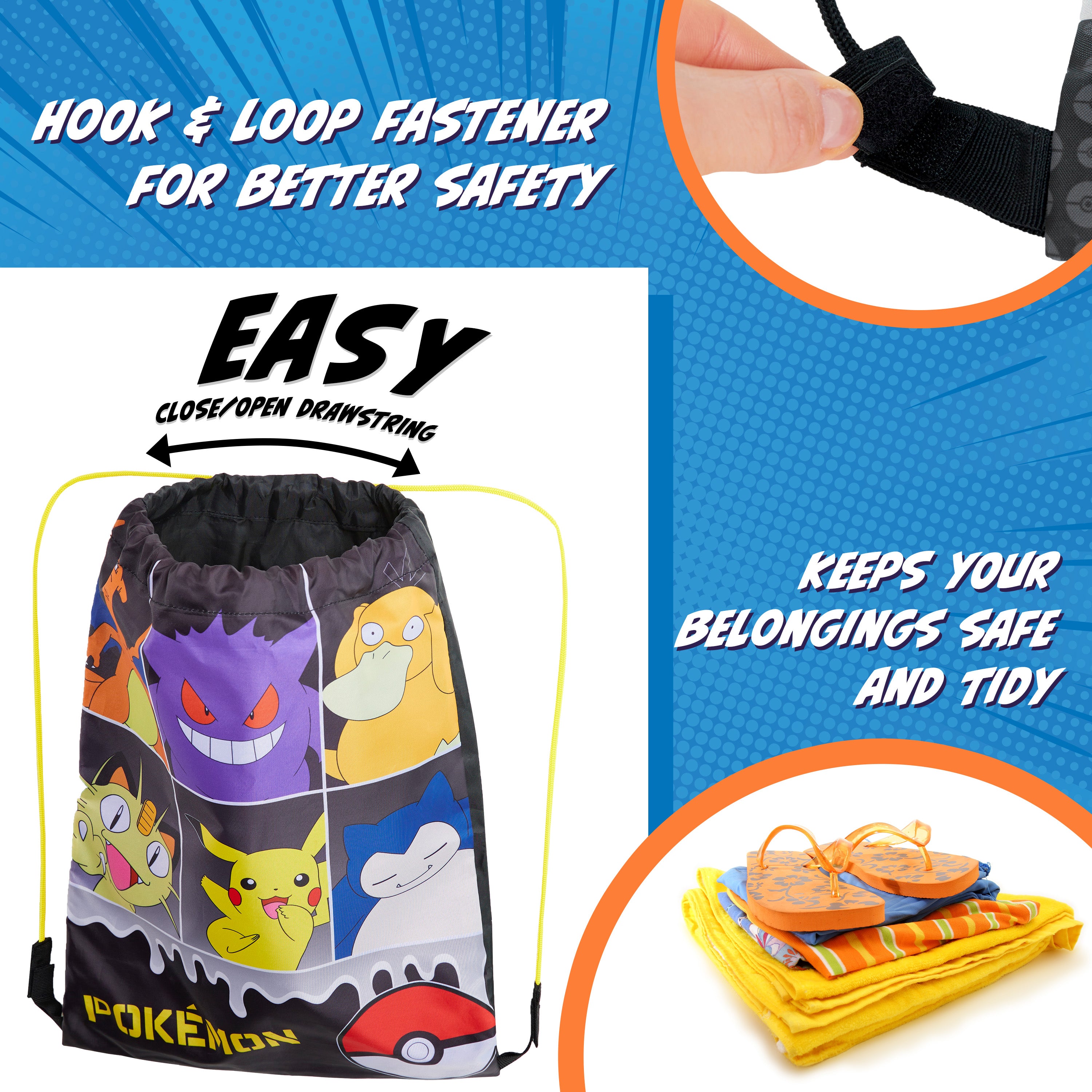 pok-mon-sac-sport-enfant-pikachu-drawstring-piscine image 5