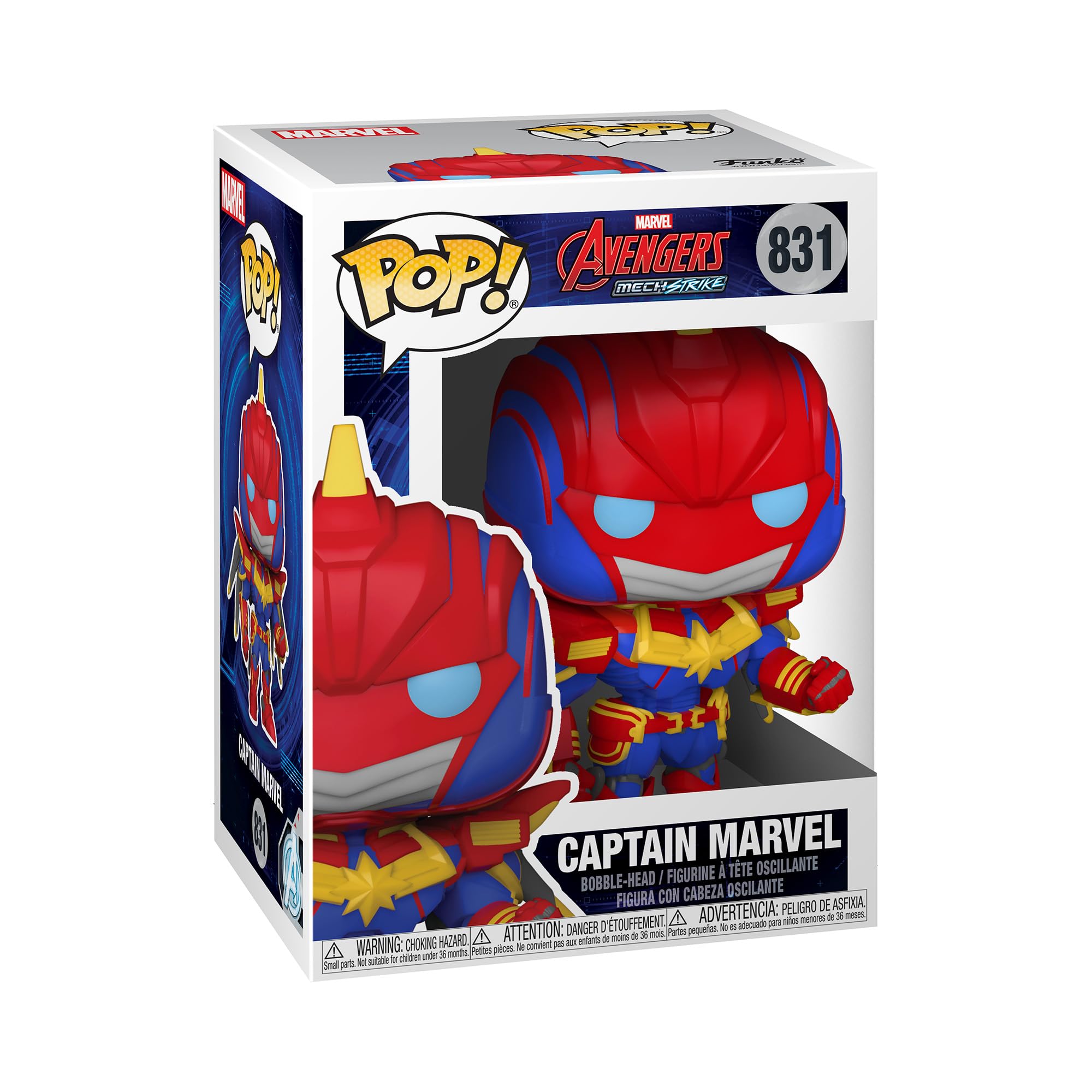 funko-pop-mech-captain-marvel-figurine-vinyle-9-5-cm image 1