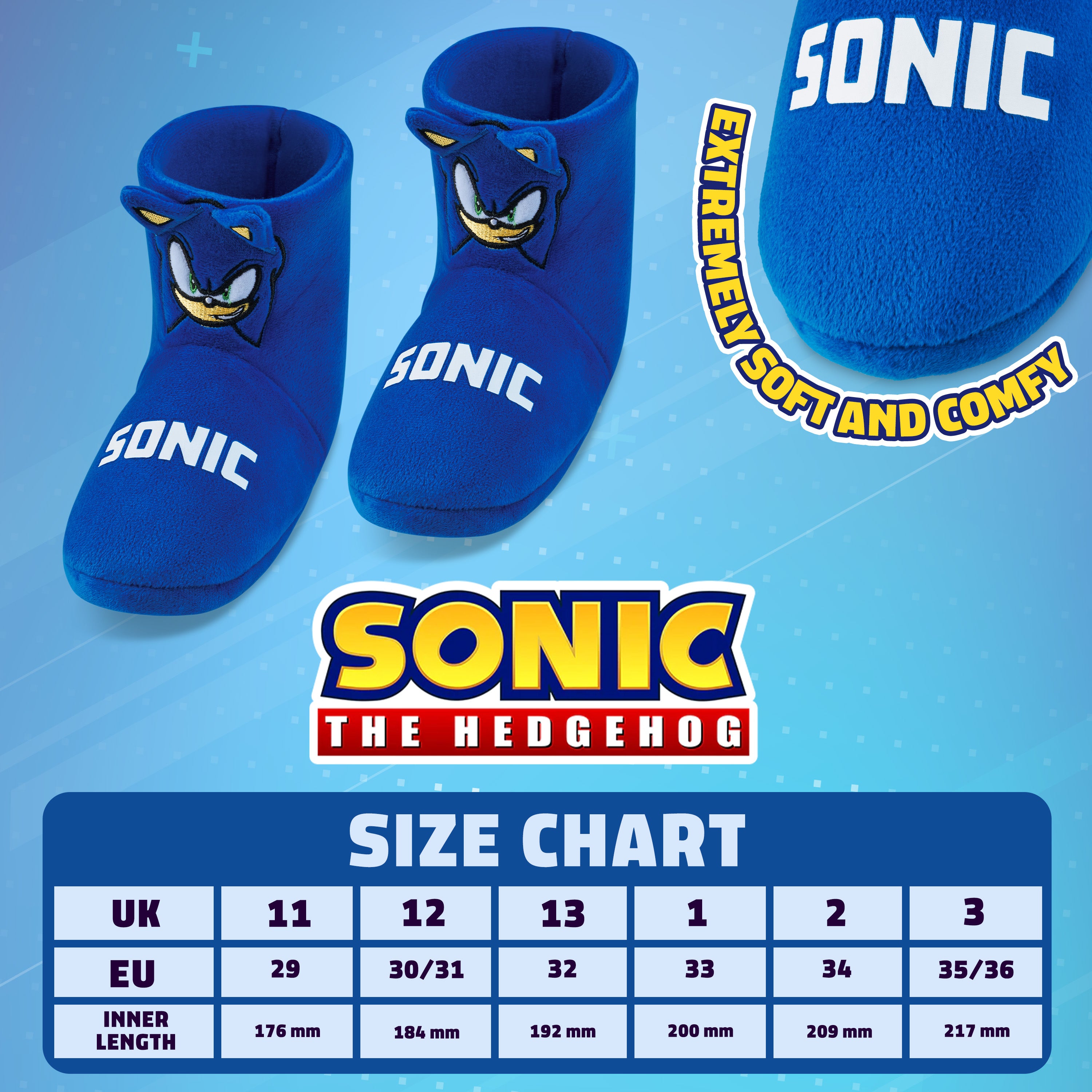 sonic-pantoufles-gar-on-3d-chaudes-ant-d-rapantes image 6