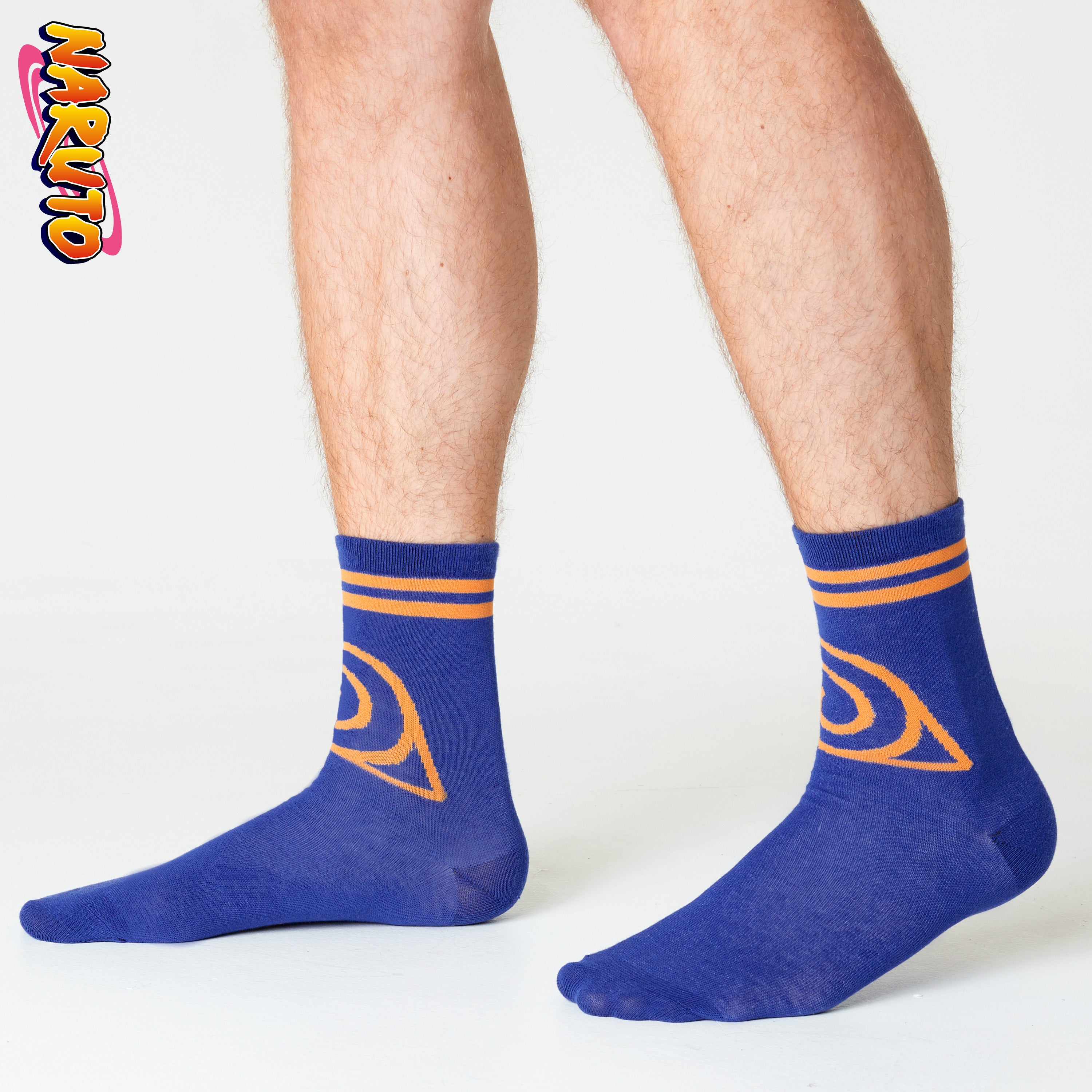 naruto-chaussettes-homme-lot-5-coton-respirant-anime image 5