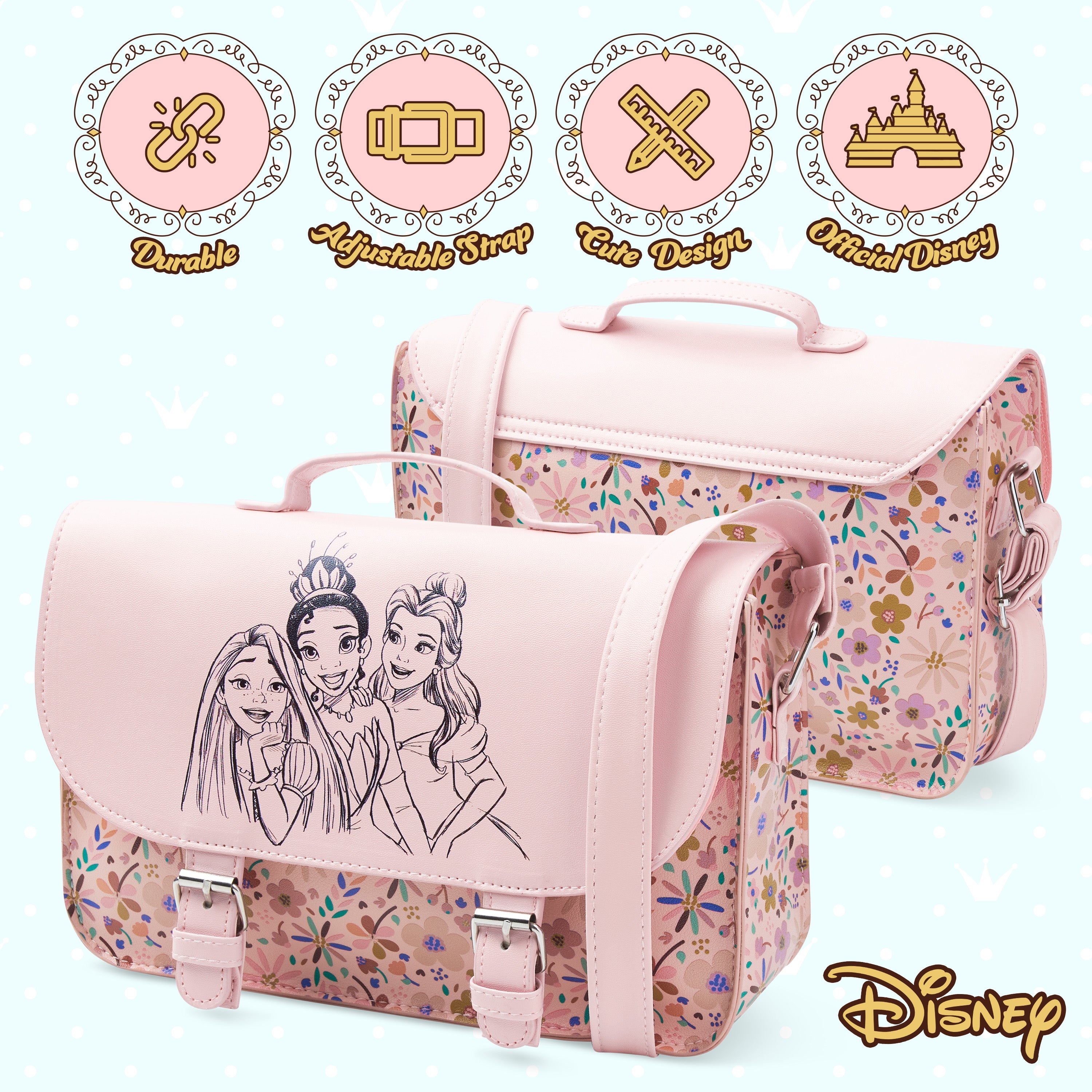 get-trend-girls-disney-princesse-sac-fille-bandouli-re-rose image 4