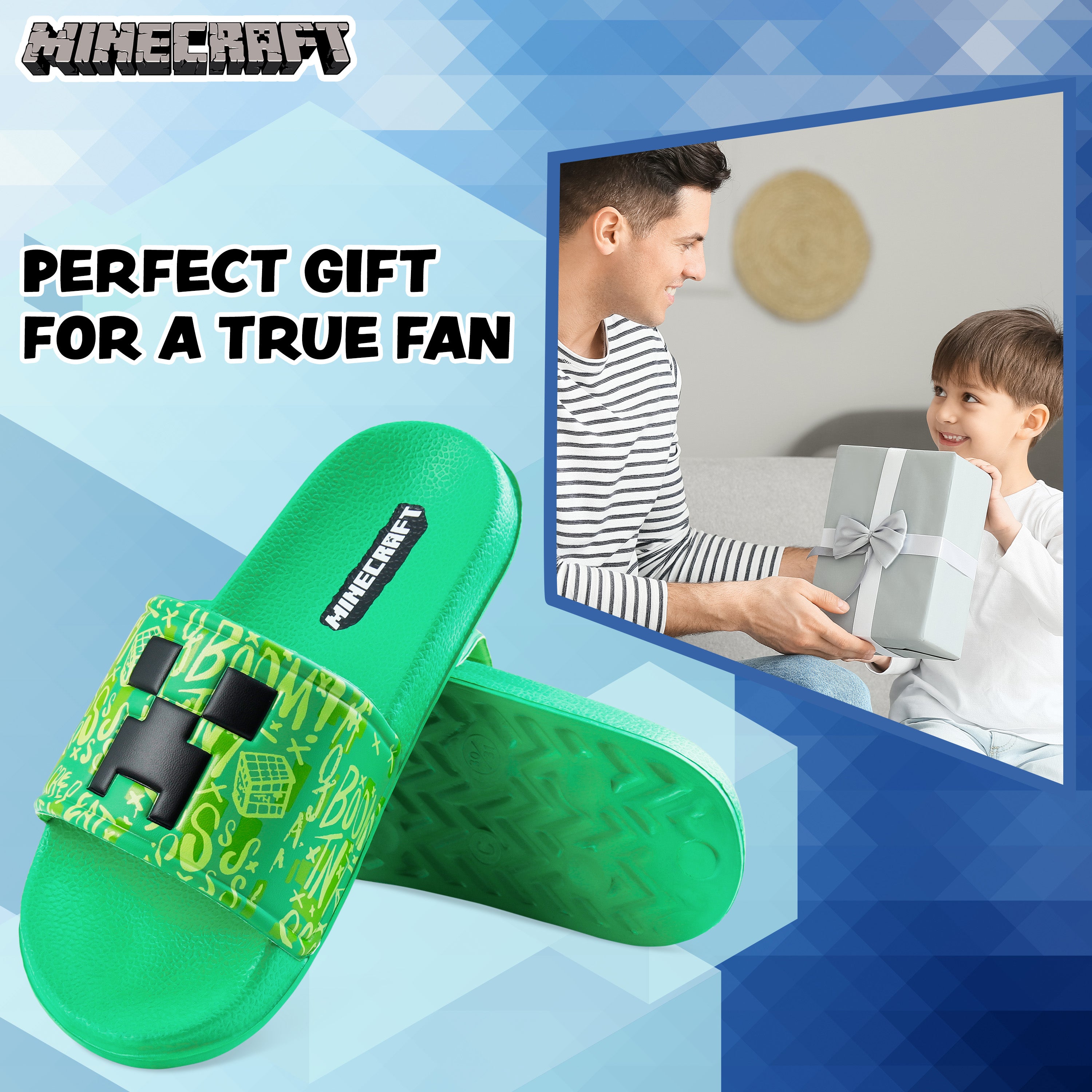 minecraft-claquettes-gar-on-creeper-vert-antid-rapant image 3