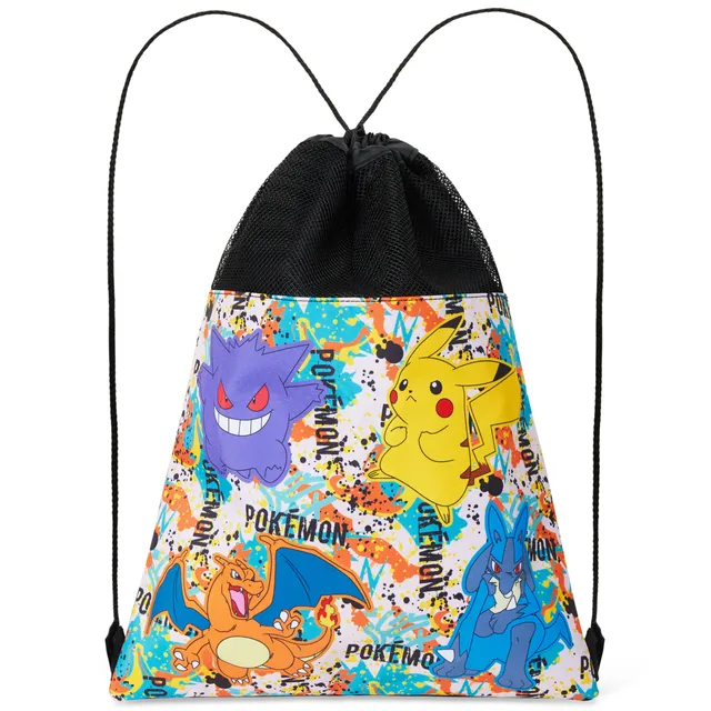 pok-mon-sac-ficelle-enfant-piscine-sport-pikachu image 1