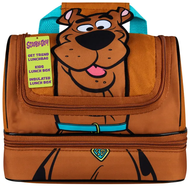 scooby-doo-sac-go-ter-enfant-isotherme-2-compartiments-marron image 1