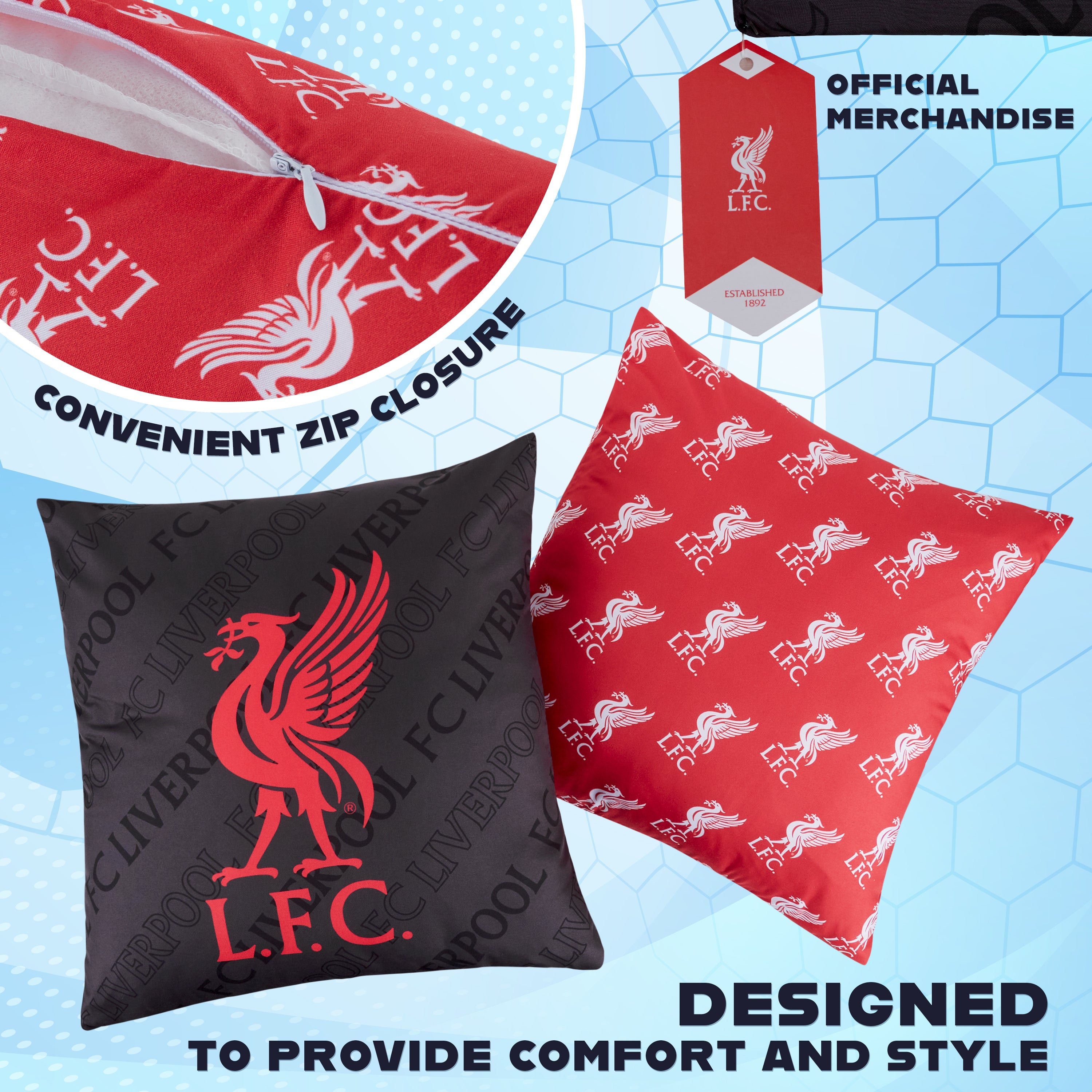 liverpool-f-c-housses-coussin-39x39-cm-lot-de-2-lfc image 3
