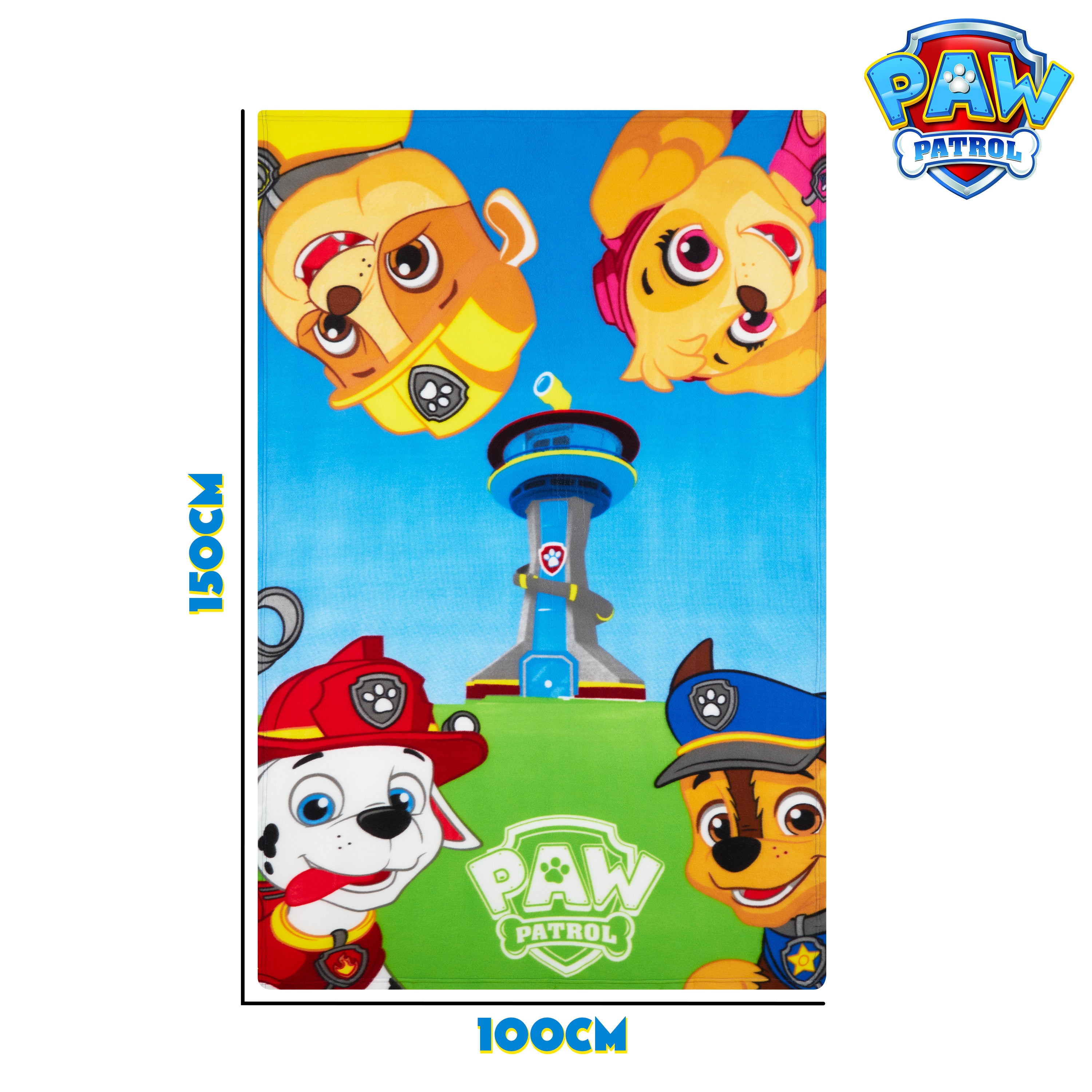paw-patrol-plaid-polaire-enfant-100x150-doux-pat-patrouille image 5