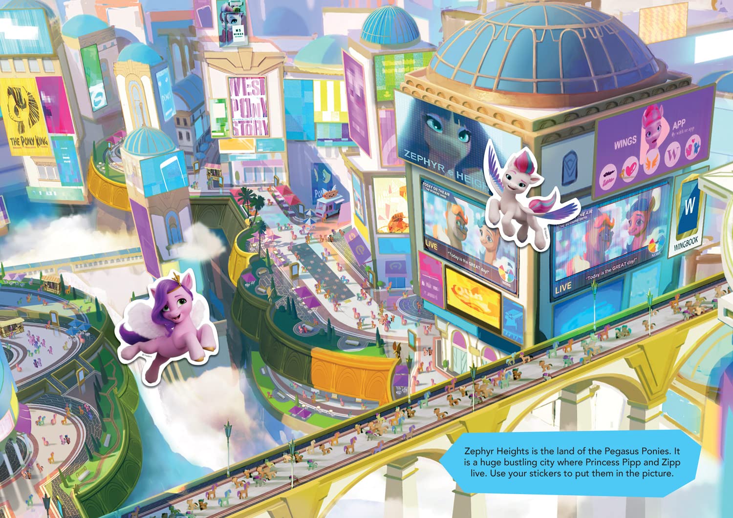my-little-pony-sticker-scenes-livre-autocollants-sc-nes image 5
