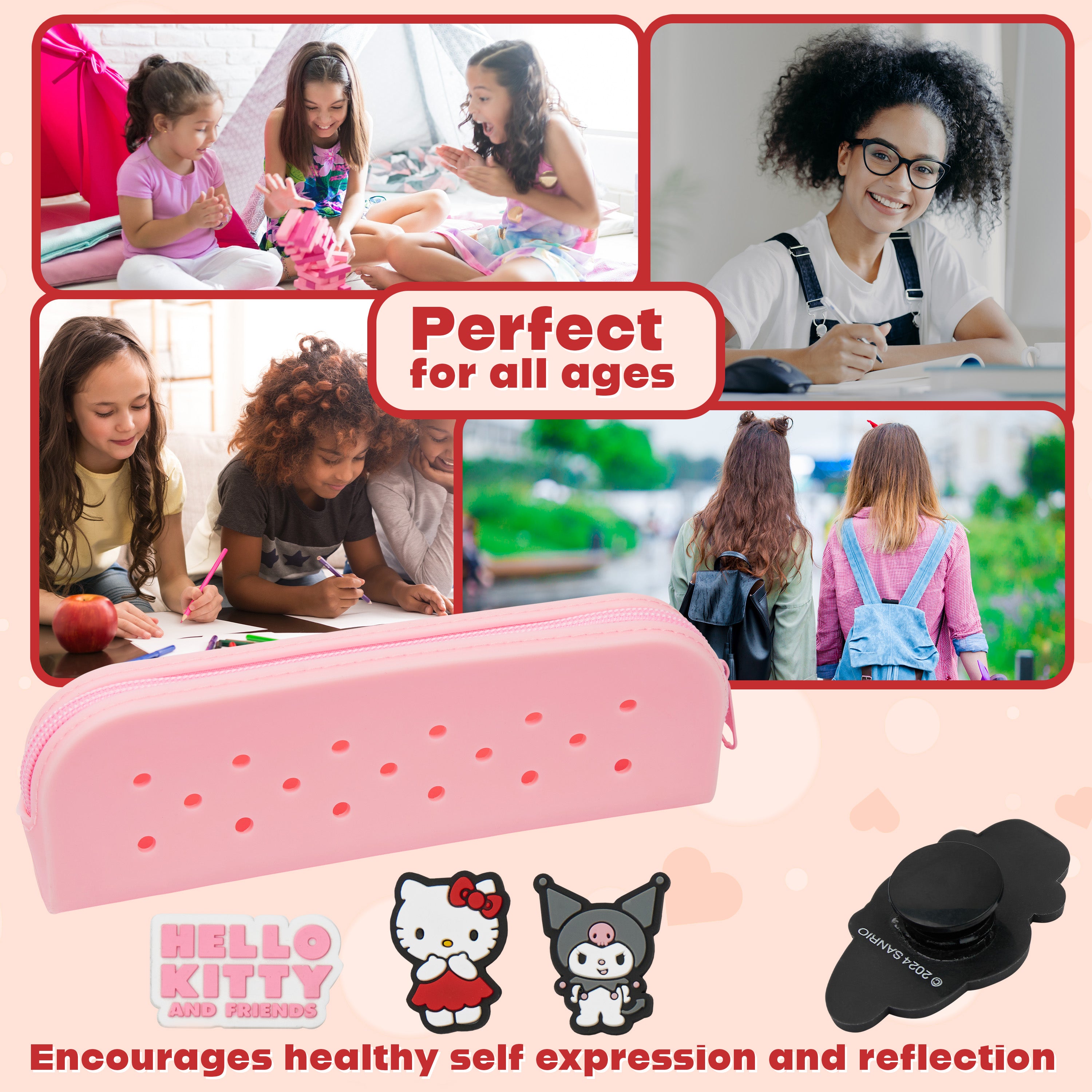 get-trend-school-hello-kitty-coffret-papeterie-a5-pins-custom image 5