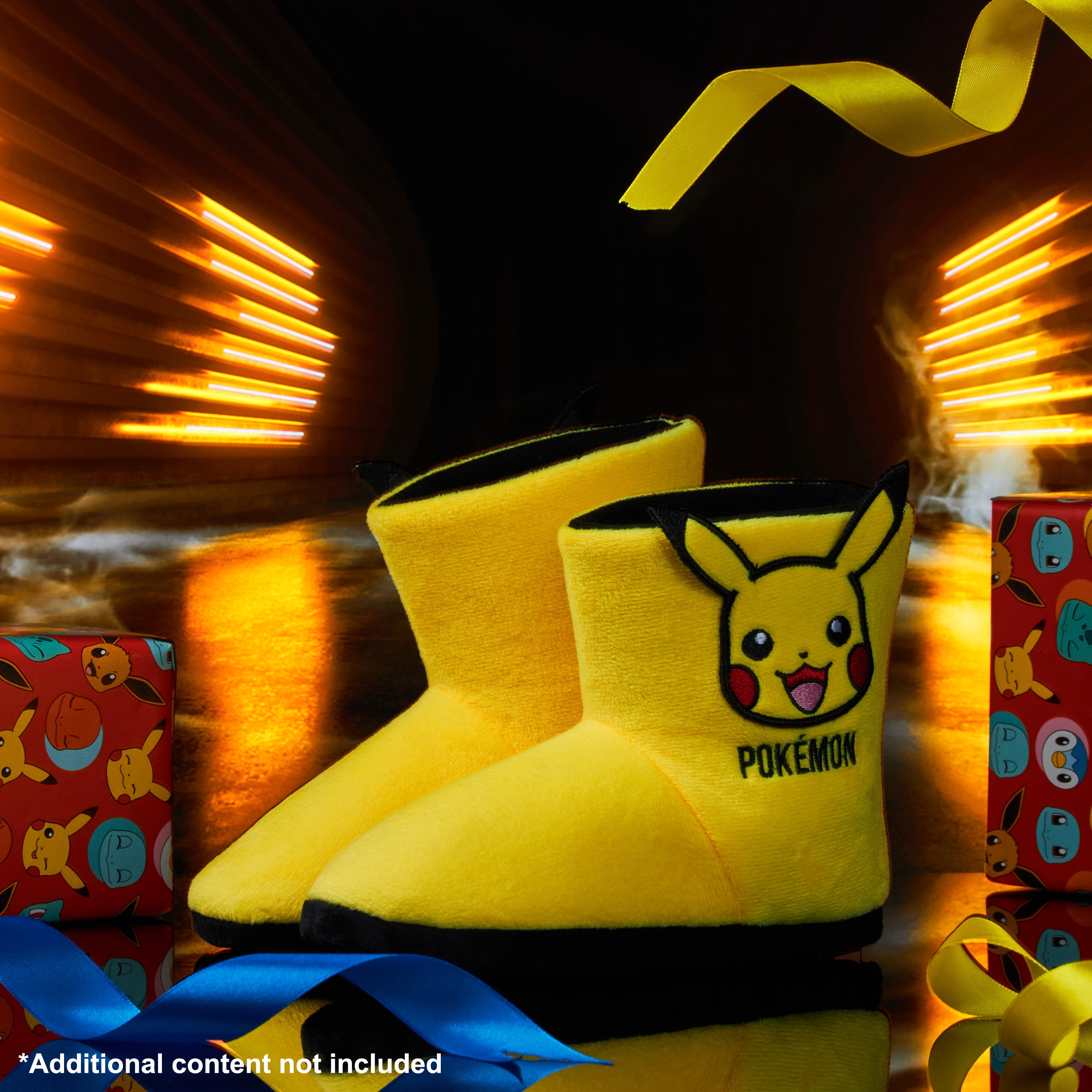pok-mon-chaussons-enfant-pikachu-bulbizarre-doux-pointure-11-uk image 2