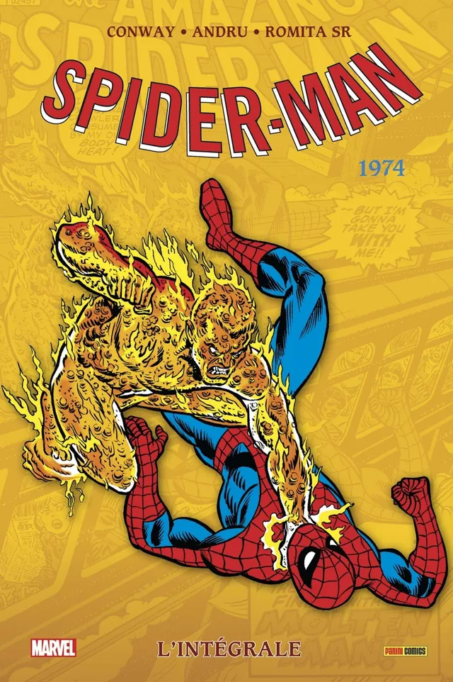 marvel-amazing-spider-man-l-int-grale-1974-t12-comics-nouvelle-dition image 1