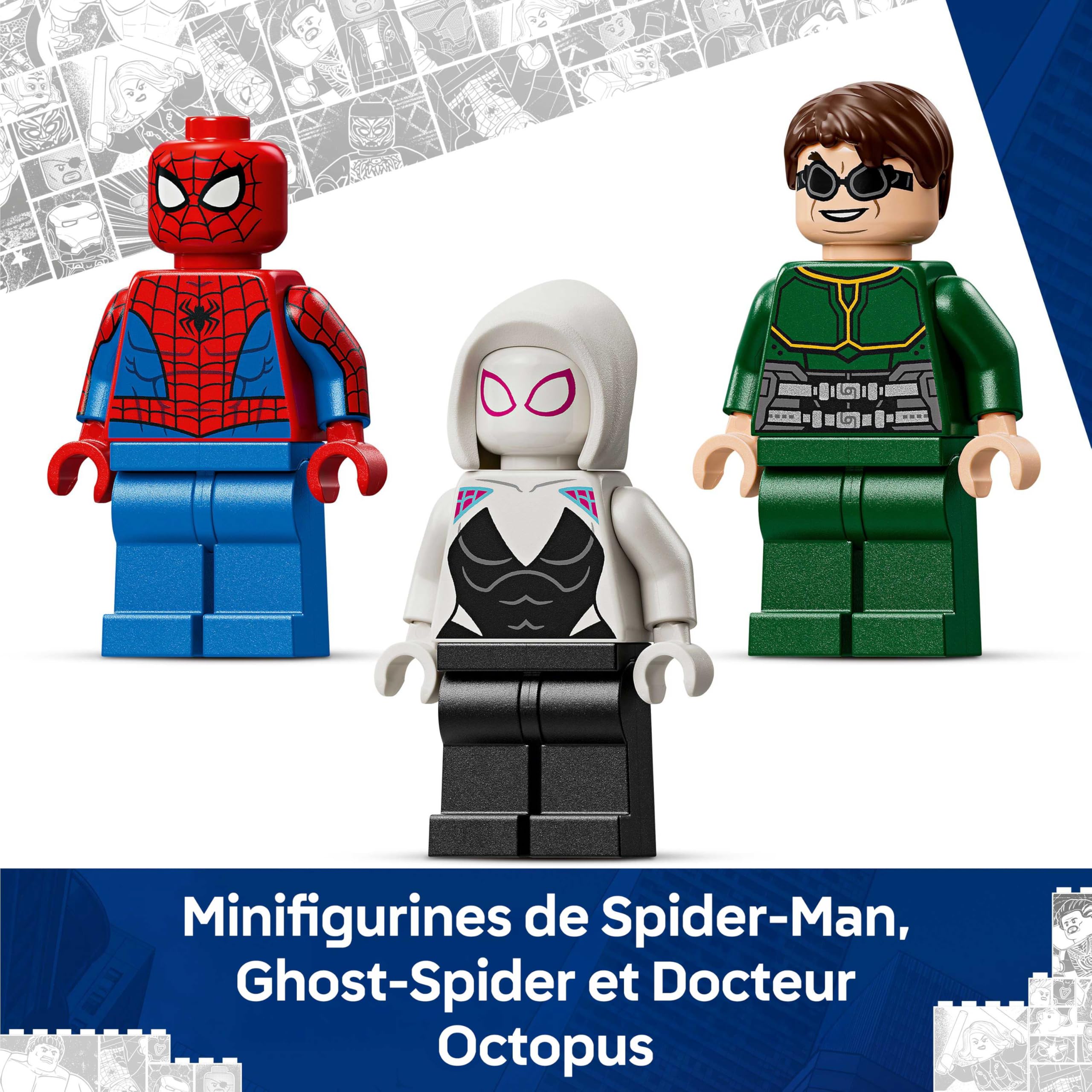 lego-marvel-76338-jeu-construction-robots-spider-man-315-pcs image 5