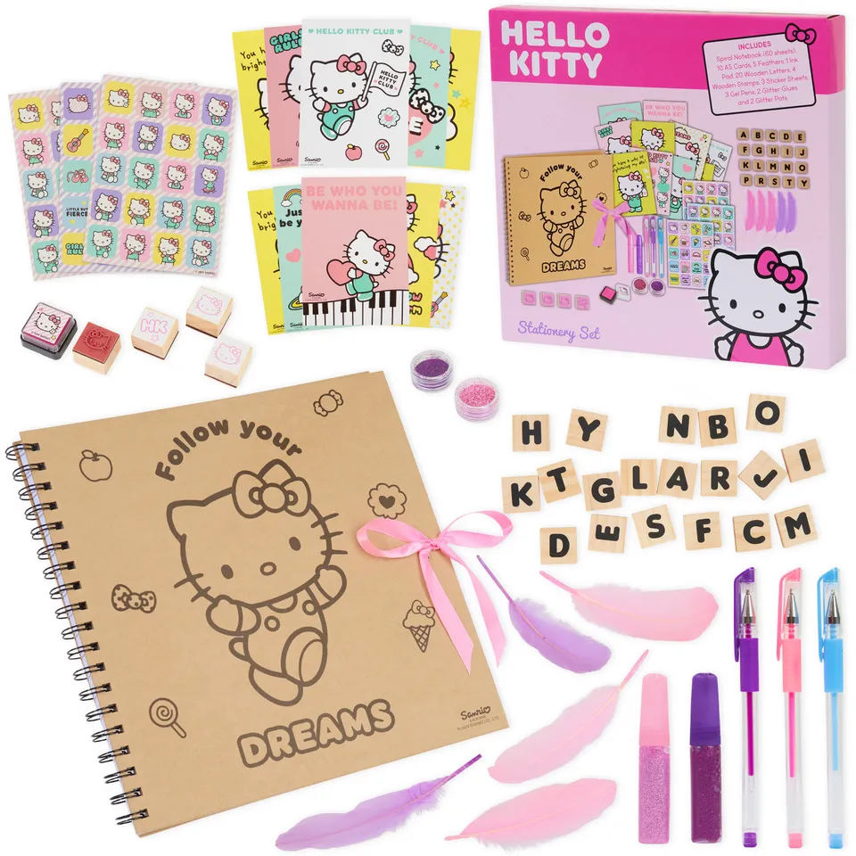 hello-kitty-kit-scrapbooking-enfant-stickers-album image 1