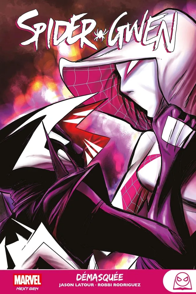 marvel-next-gen-spider-gwen-t04-d-masqu-e-bd image 1