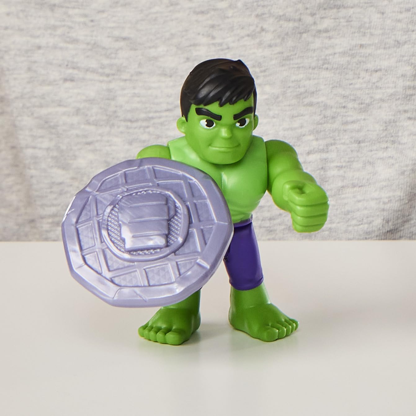 marvel-spidey-et-amis-hulk-figurine-7-5-cm-verte-articul-e image 7
