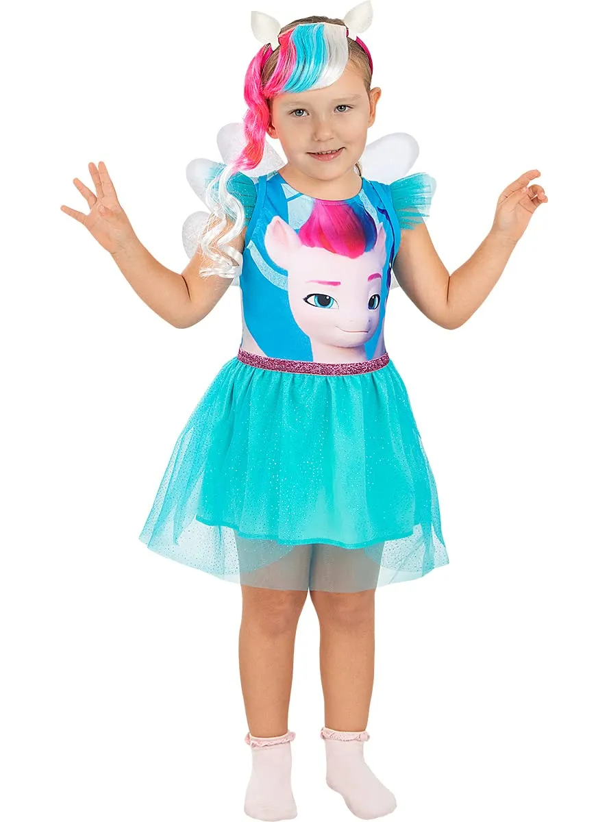 my-little-pony-zipp-storm-d-guisement-fille-3-4-ans-bleu image 1