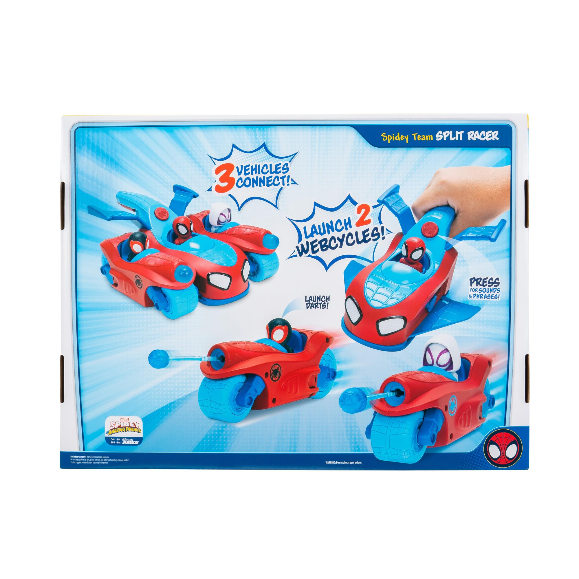 spidey-amazing-friends-team-split-racer-v-hicule-3-en-1-sonore image 3