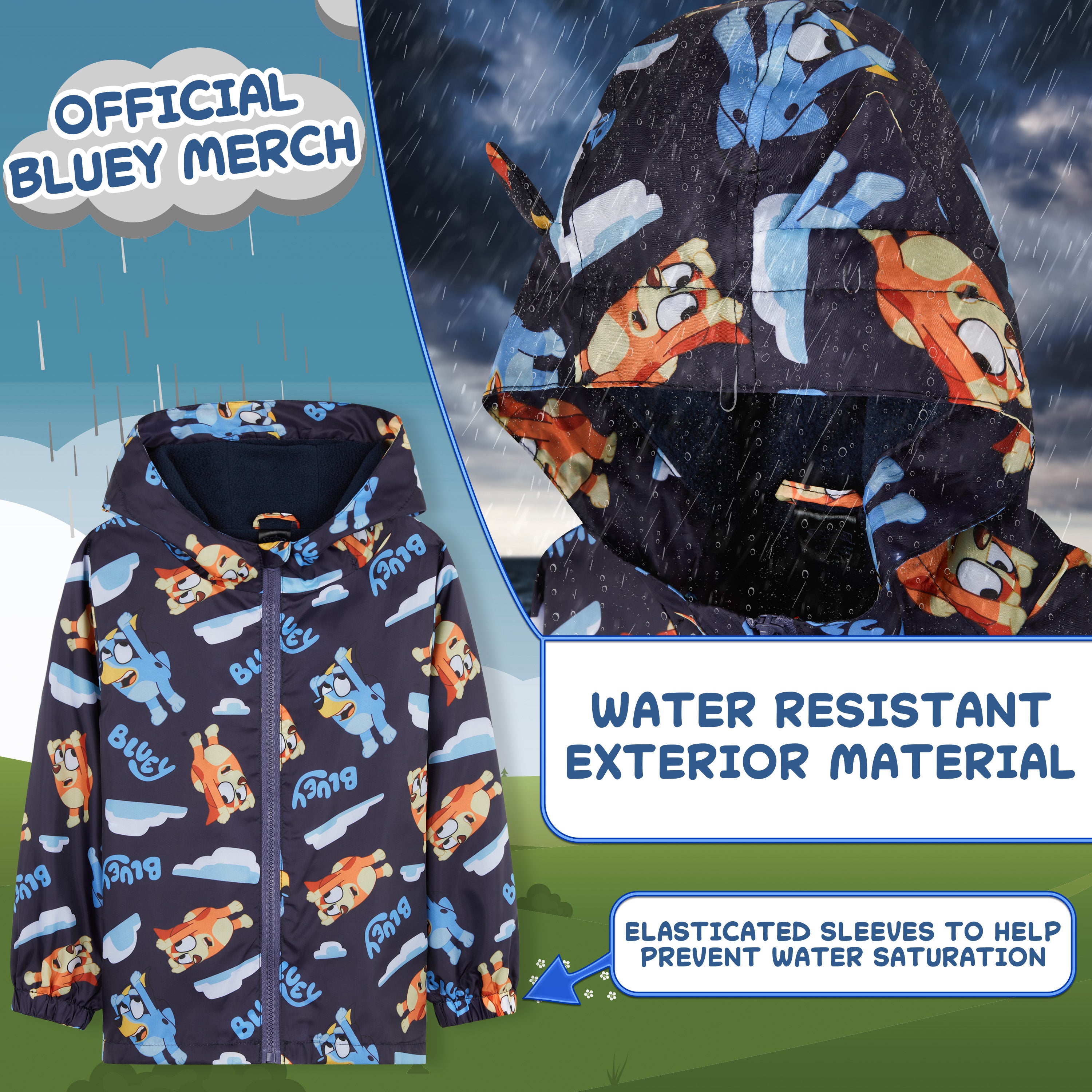 bluey-manteau-pluie-fille-capuche-imperm-able-doubl-polaire image 3