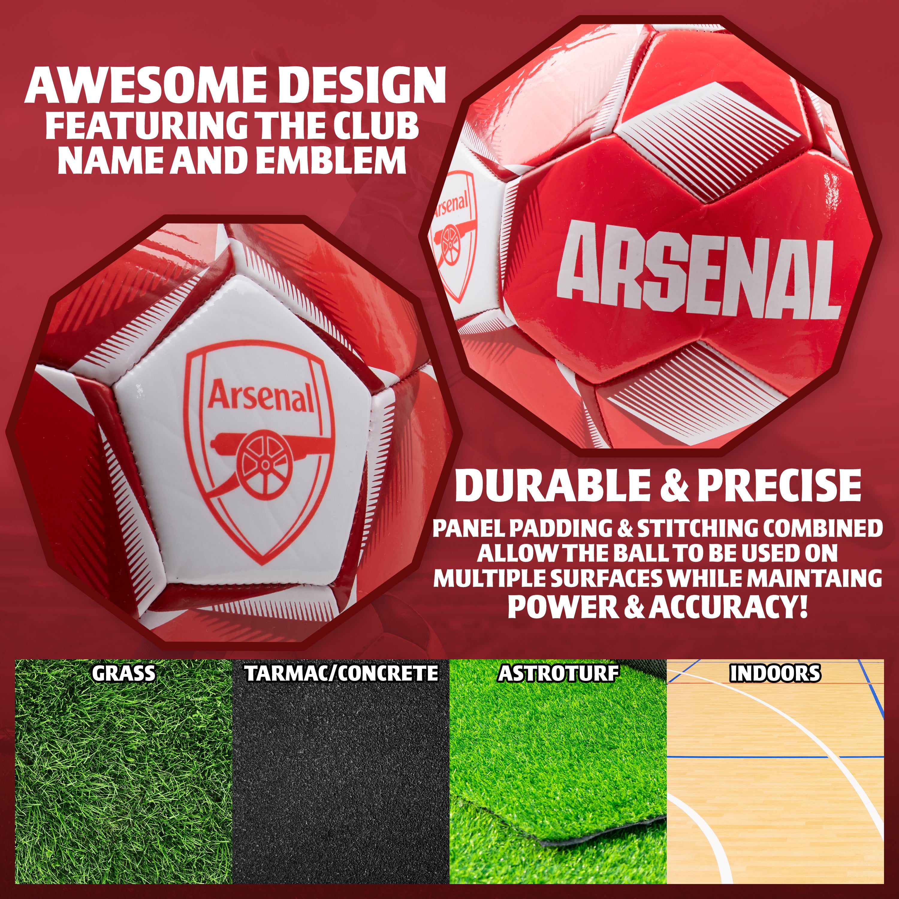 arsenal-fc-ballon-de-football-taille-5-entra-nement image 5