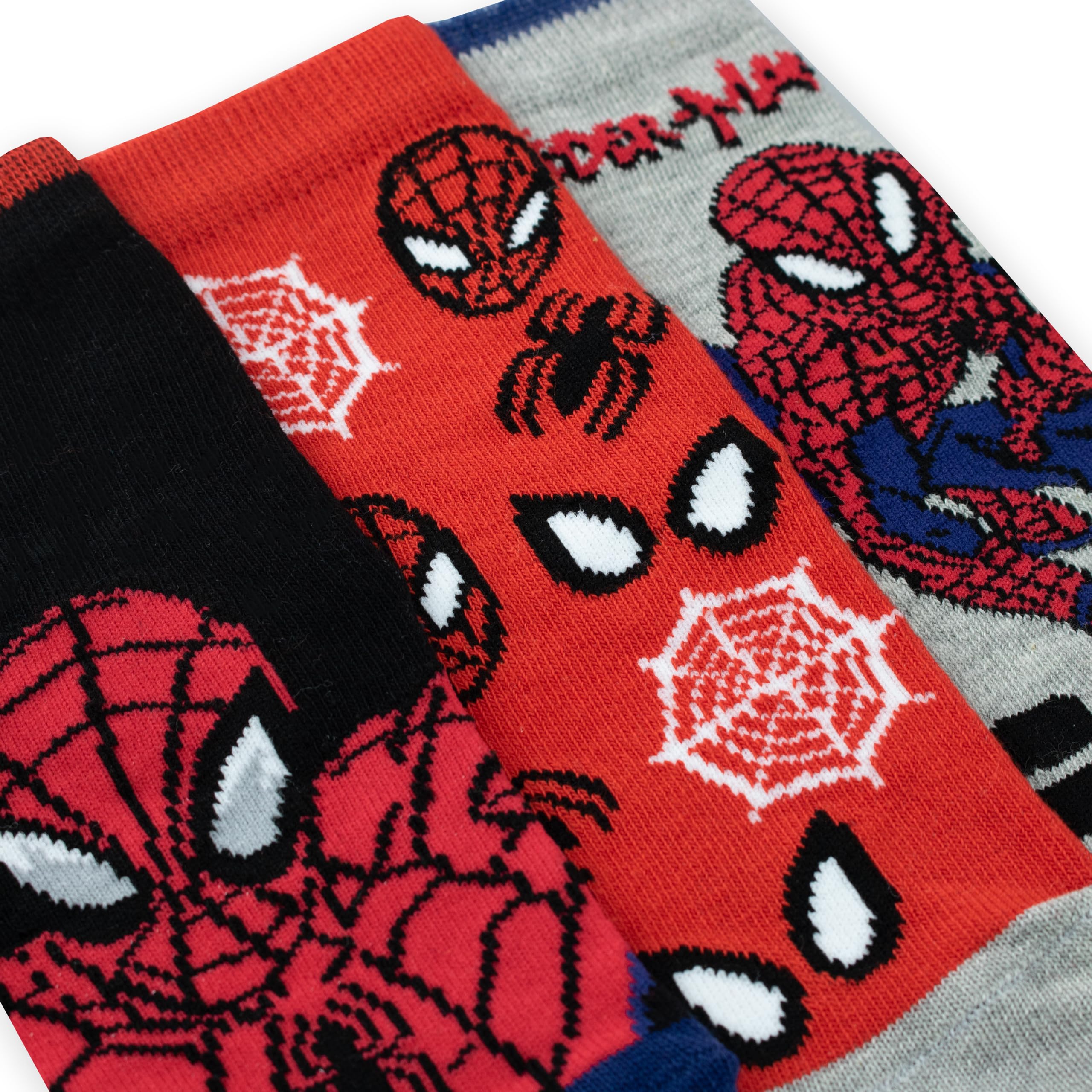 marvel-spiderman-chaussettes-coton-pack-3-taille-27-30 image 6
