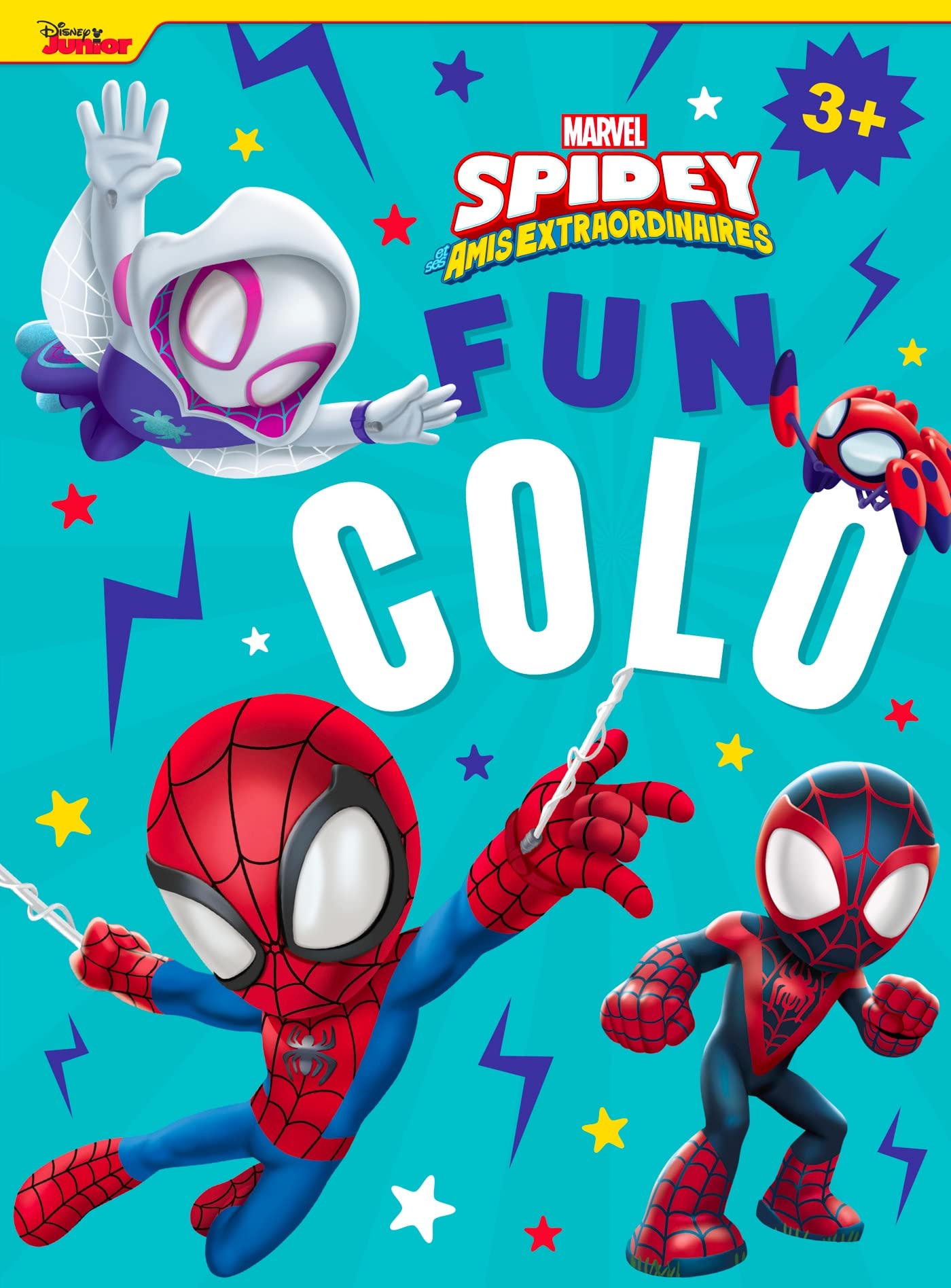 marvel-spidey-et-ses-amis-fun-colo-livre-coloriage image 1
