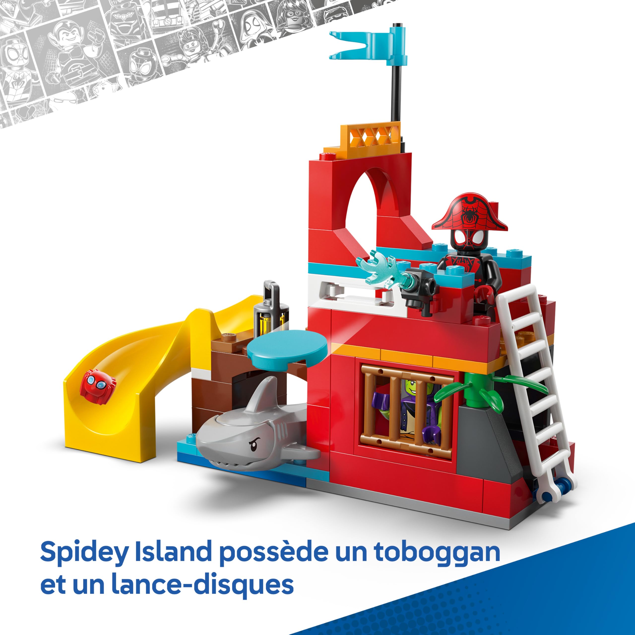 lego-marvel-spidey-11208-bateau-pirate-quipe-spidey-201-pi-ces image 6