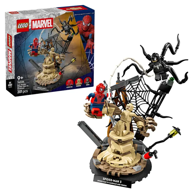 lego-marvel-76334-spider-man-vs-sandman-construction-9-ans-201-pcs image 1