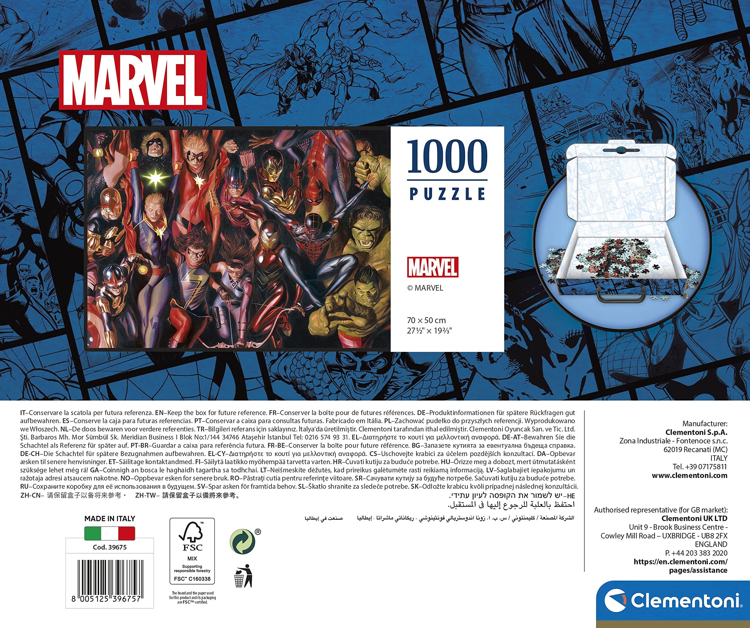 clementoni-marvel-avengers-puzzle-1000-pi-ces-70x50-cm-2 image 3