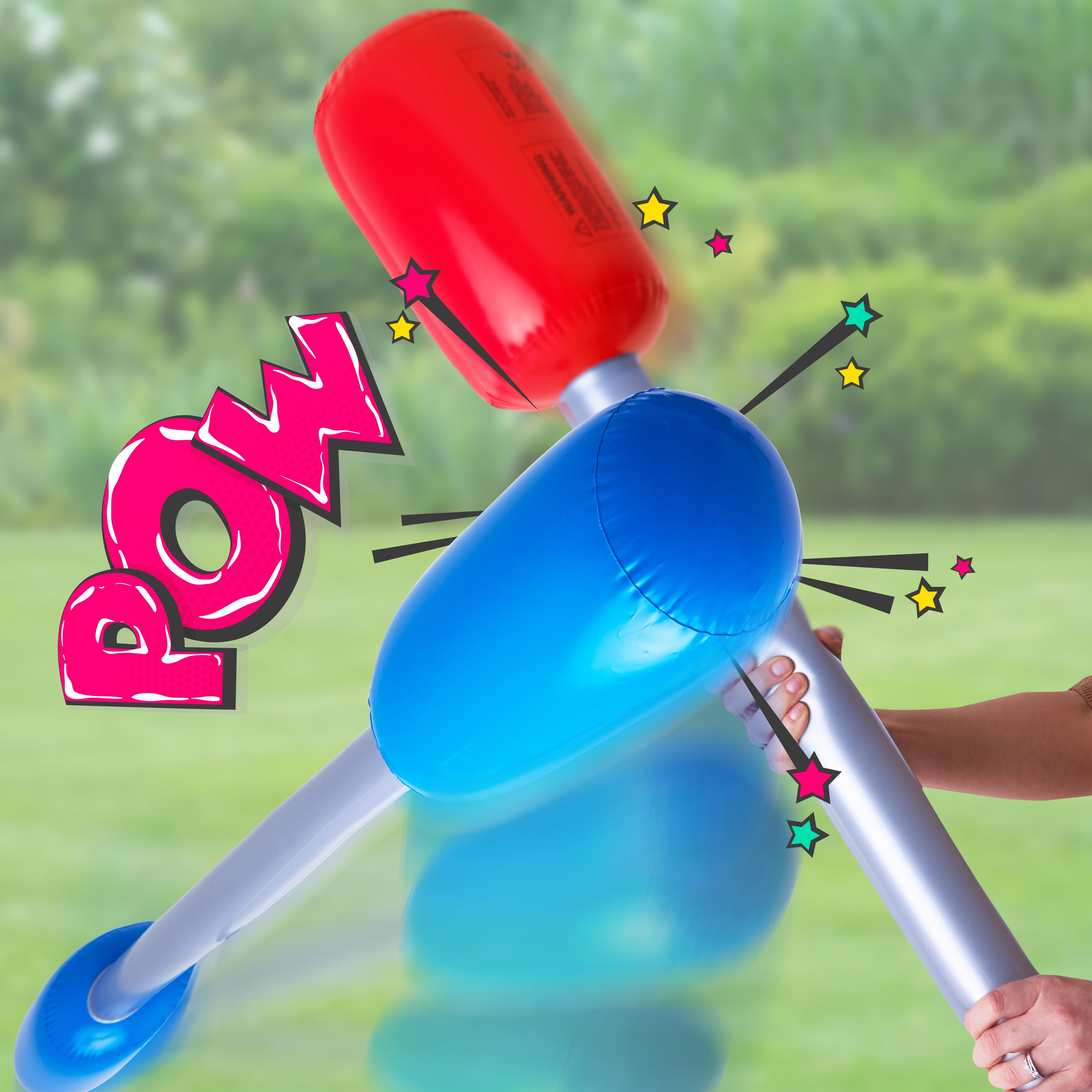kreativekraft-jeu-gladiateur-gonflable-b-tons-ext-rieur image 5