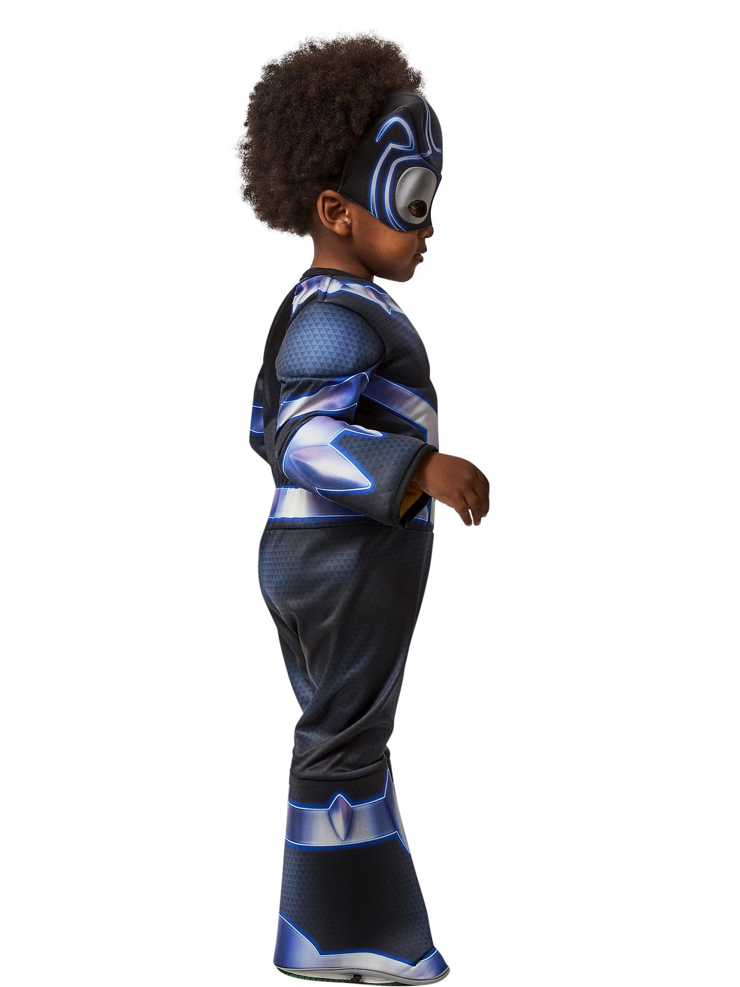 rubies-spidey-black-panther-costume-deluxe-enfant-noir image 4