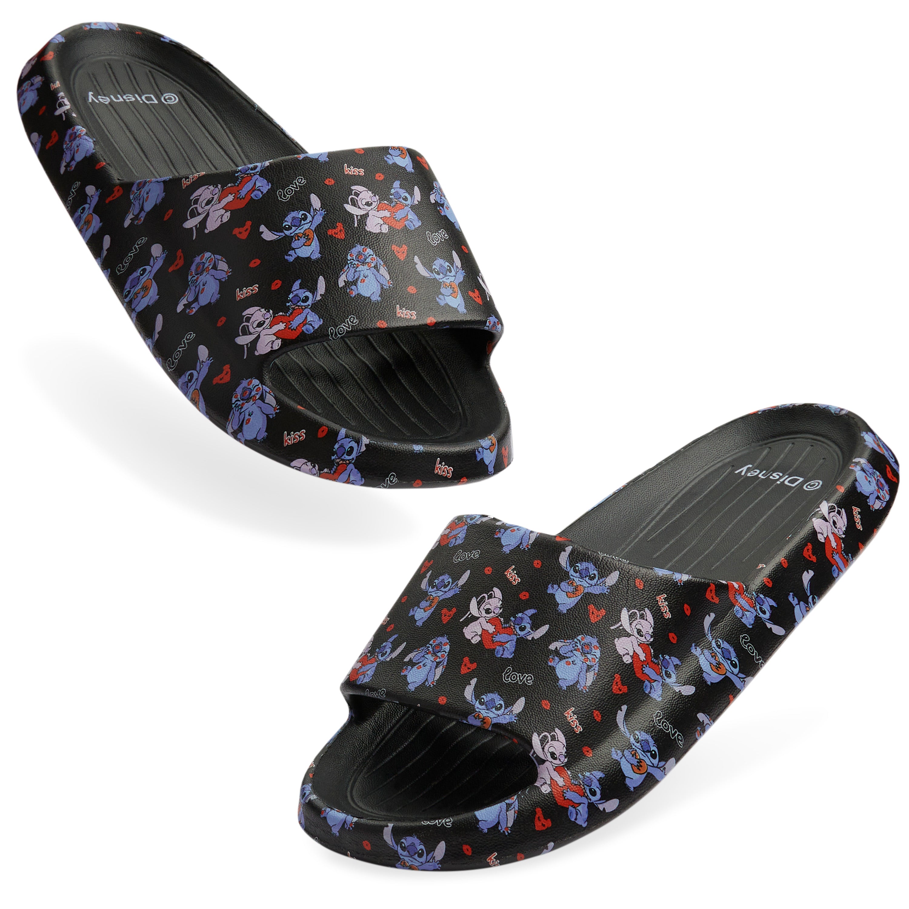 disney-stitch-claquettes-piscine-fille-noir-sliders-12-3-5 image 1