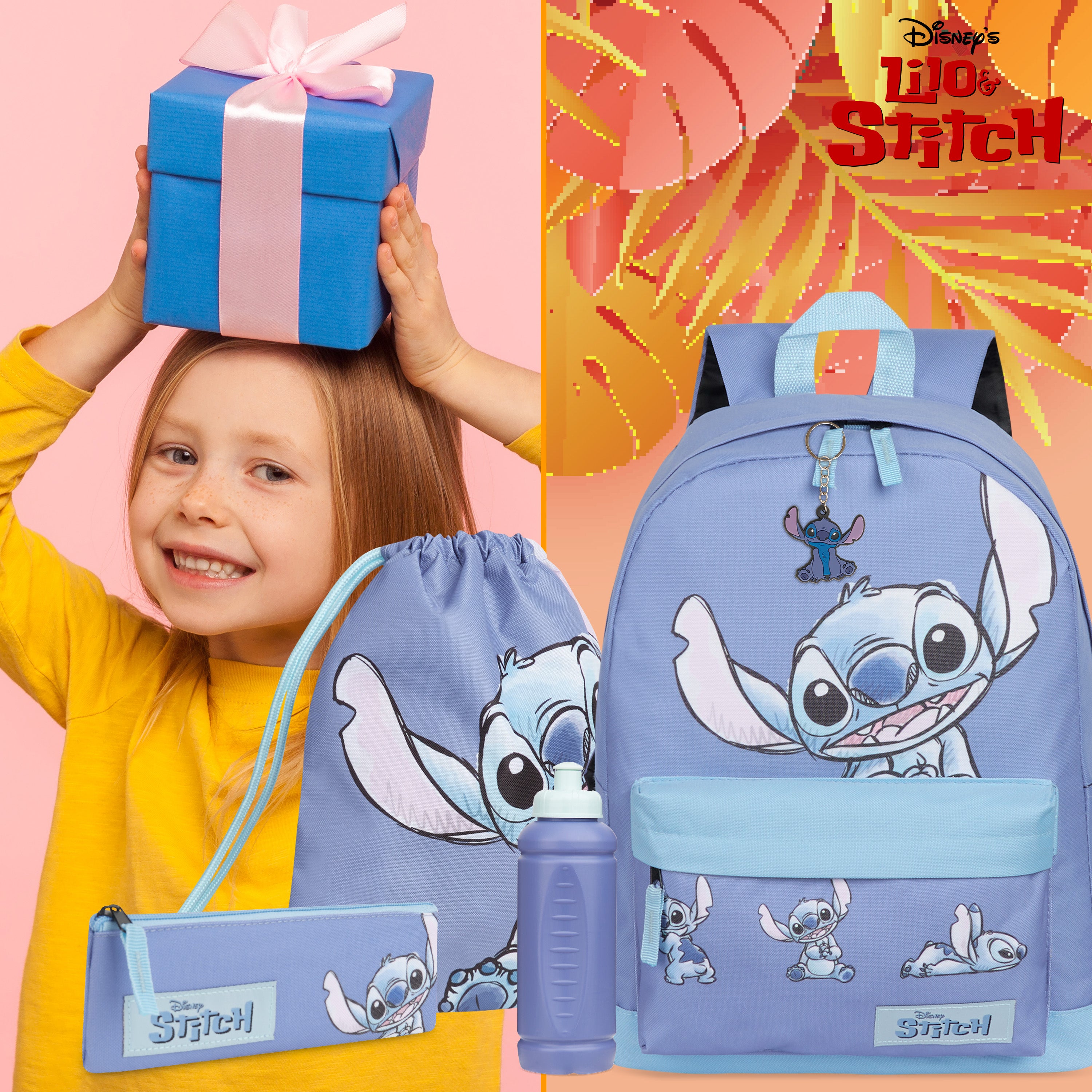 get-trend-stitch-cartable-fille-set-5-pi-ces-sac-dos image 3