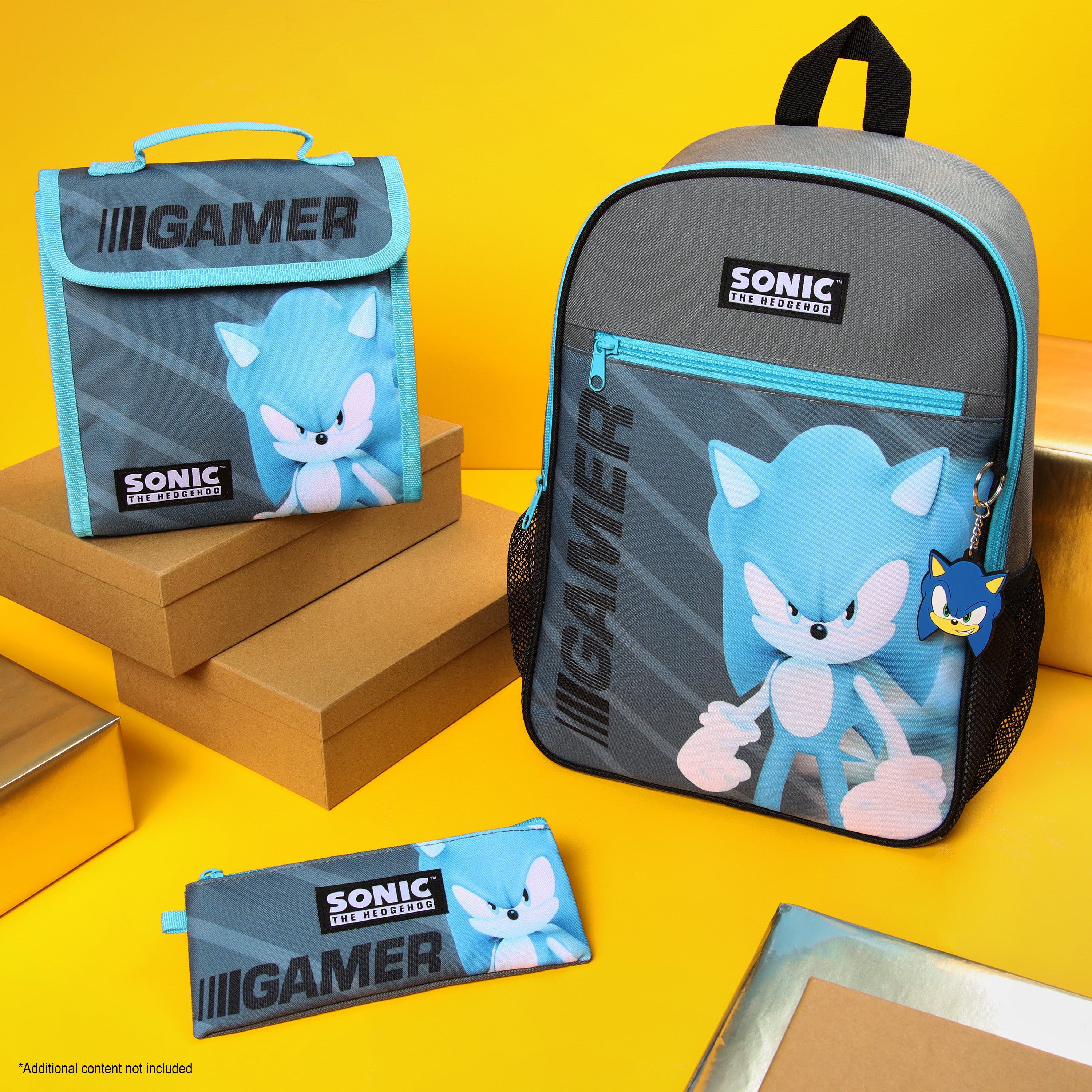 sonic-the-hedgehog-set-4-pi-ces-sac-dos-cole-gar-on image 2