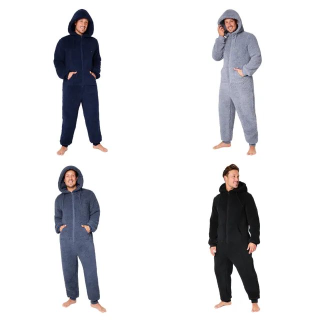 citycomfort-grenouill-re-homme-polaire-capuche-gris-m-3xl image 1