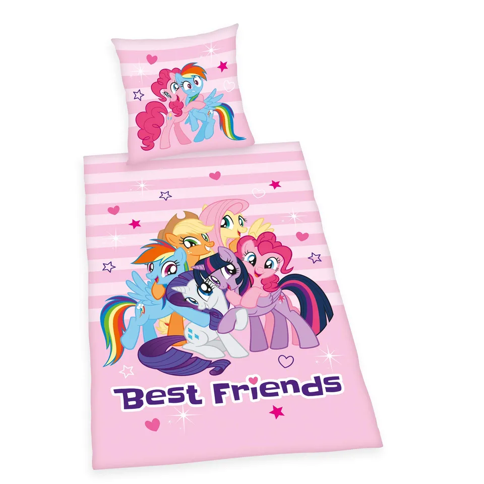 my-little-pony-parure-de-lit-r-versible-135x200-cm-rose-coton image 1