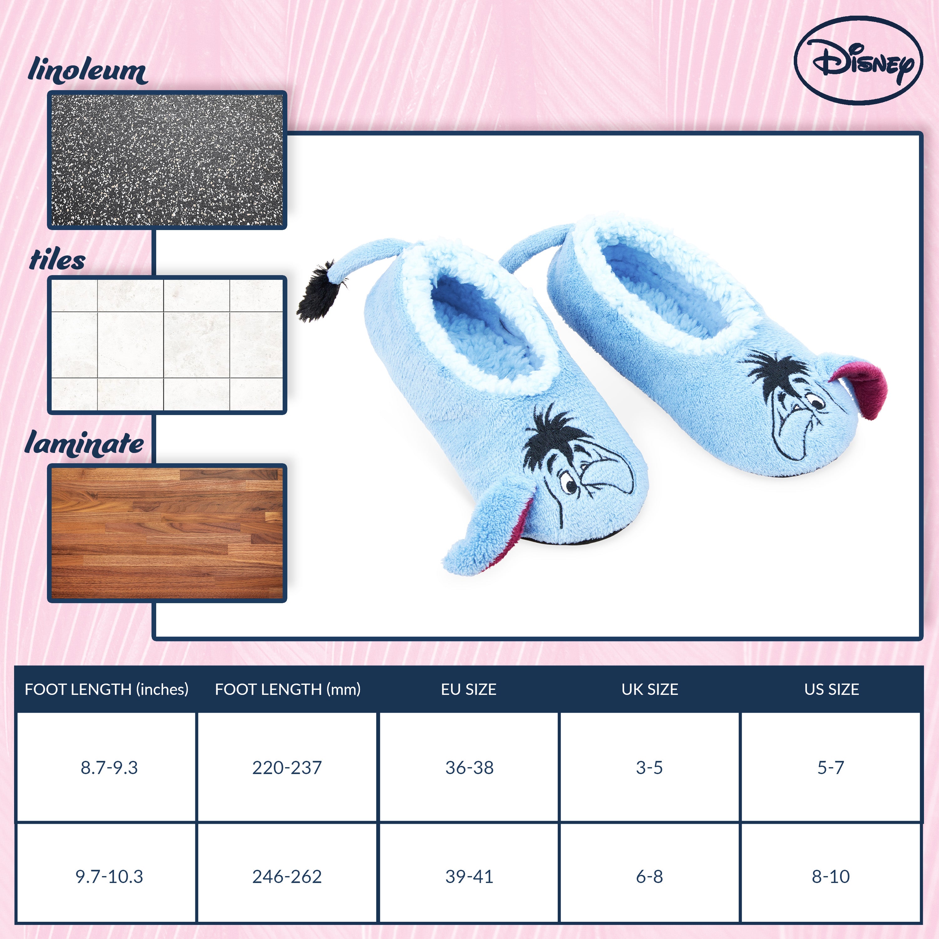 get-trend-disney-chaussons-femme-pilou-bourriquet-35-38 image 7
