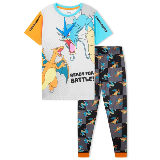 pok-mon-pyjama-gar-on-t-shirt-pantalon-long-pikachu-9-10-ans image 1