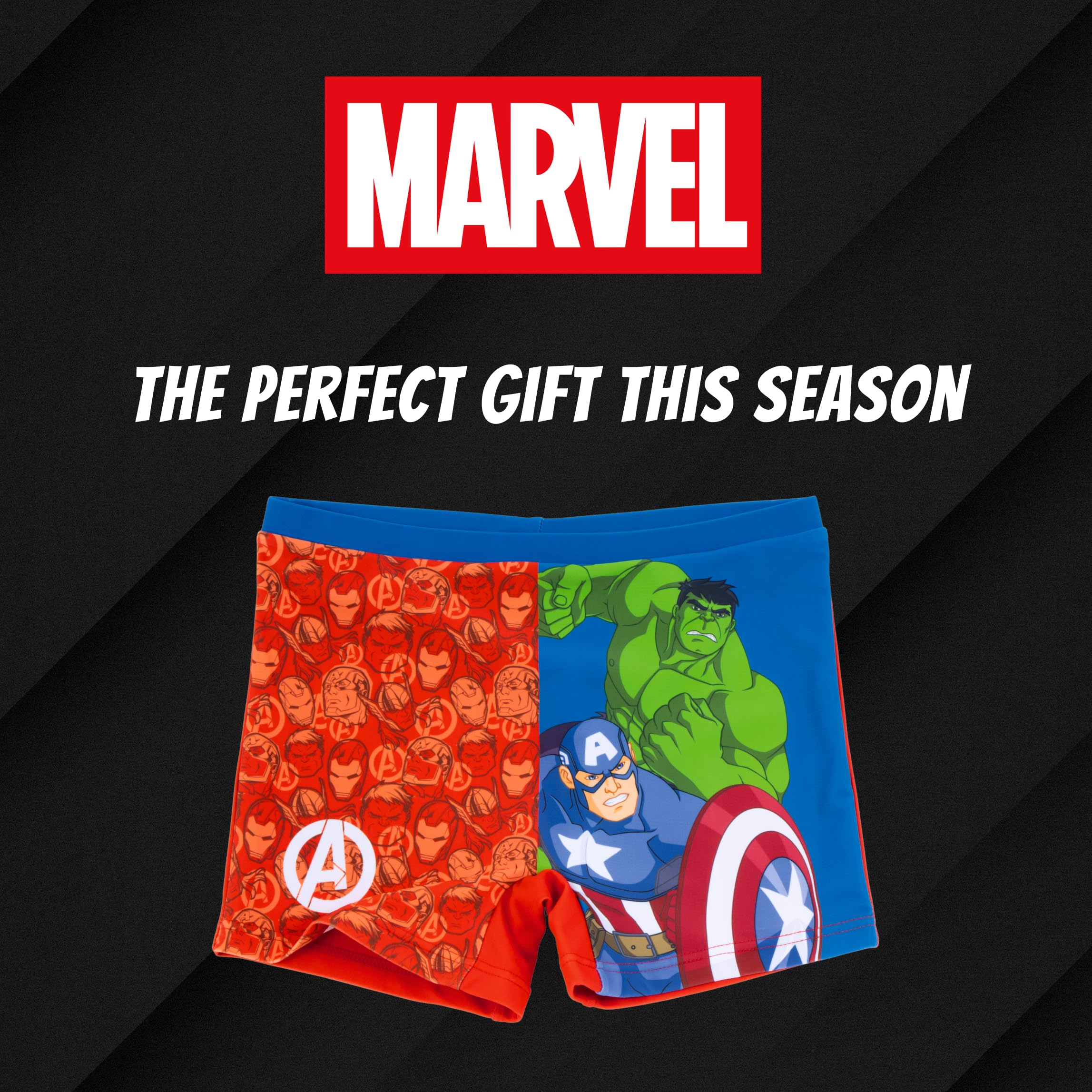 marvel-avengers-short-de-bain-gar-on-rouge-6-ans image 8