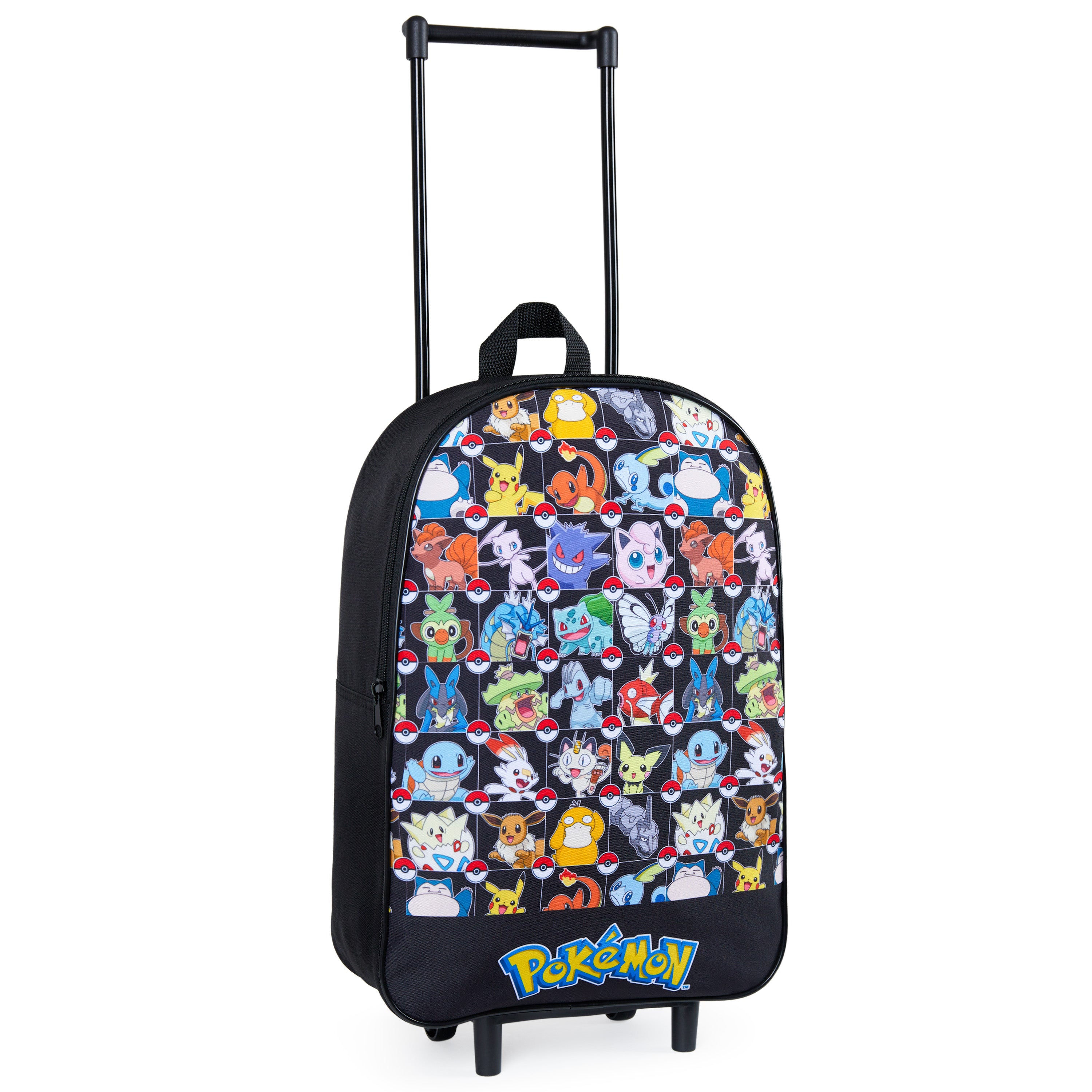 pok-mon-boys-valise-trolley-enfant-noire-39-cm-10-5-l image 1