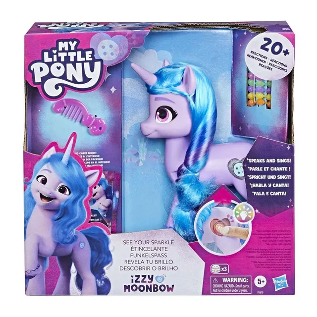 my-little-pony-new-generation-izzy-moonbow-poney-musical-lumineux-20-cm image 1
