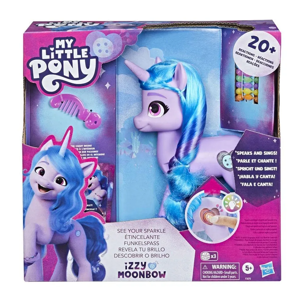 my-little-pony-new-generation-izzy-moonbow-poney-musical-lumineux-20-cm image 1