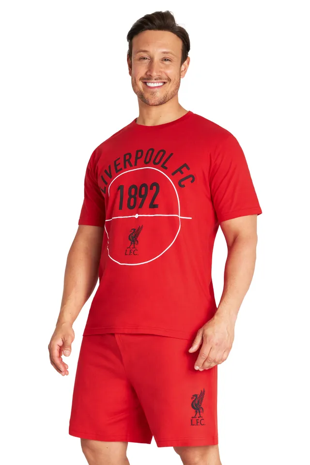 liverpool-fc-pyjama-court-homme-coton-taille-m image 1