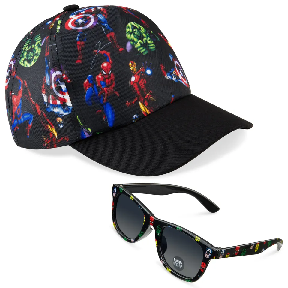 get-trend-boys-marvel-spiderman-casquette-lunettes-uv400 image 1