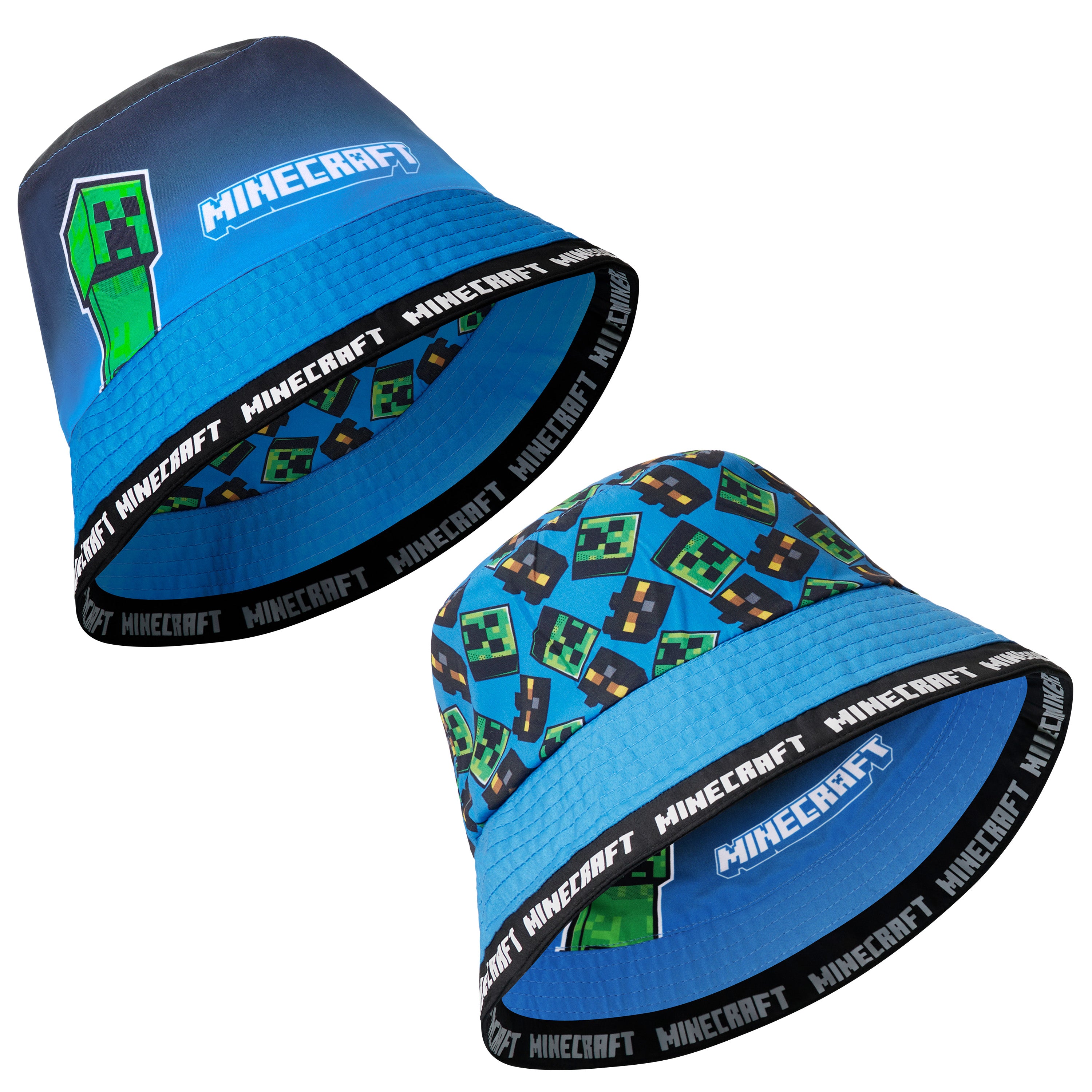 minecraft-bob-enfant-chapeau-soleil-t-l-ger-motif-gamer image 1