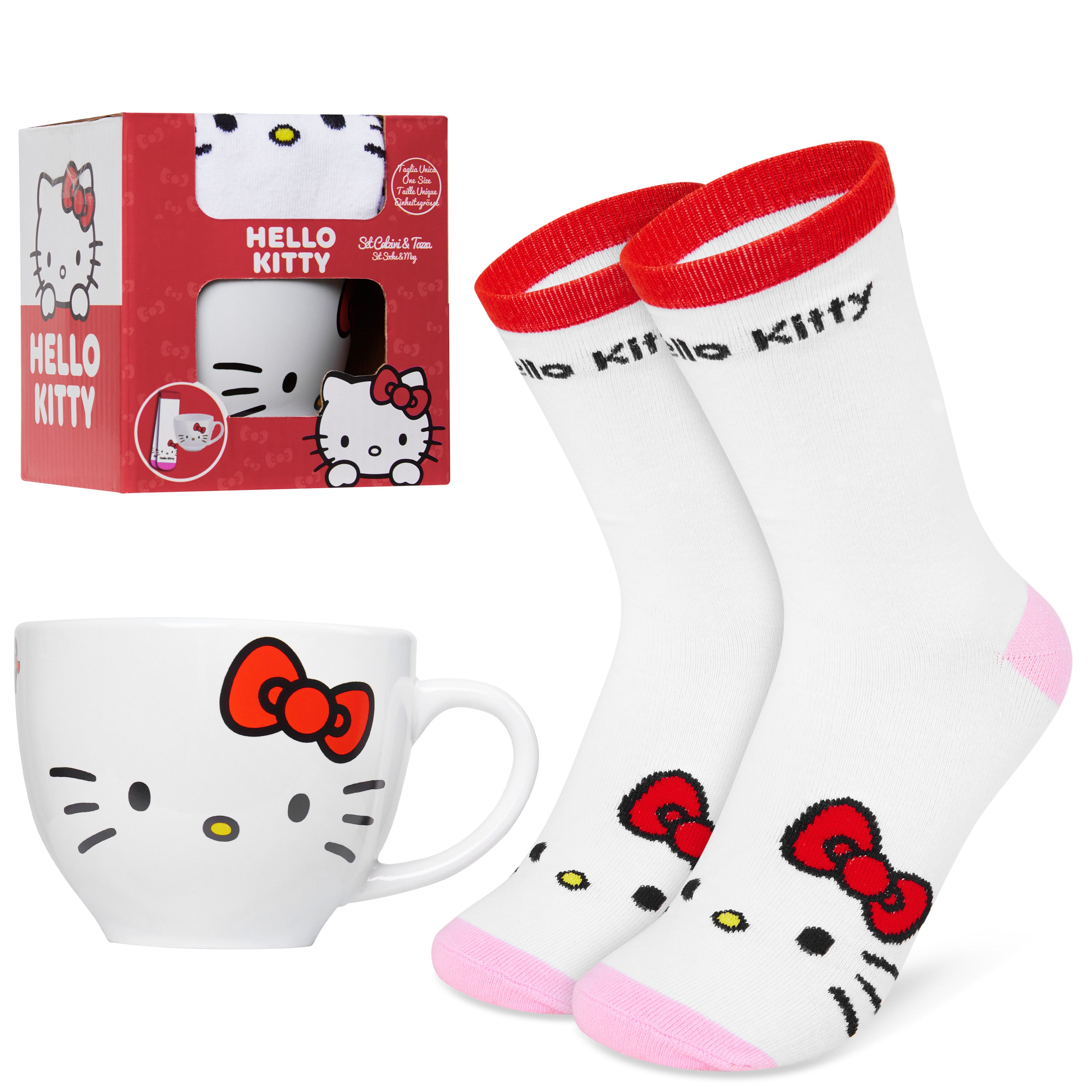 hello-kitty-mug-c-ramique-chaussettes-coffret-femme image 1