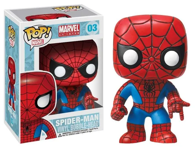 funko-pop-marvel-spider-man-2276-figurine-vinyle-9-cm image 1