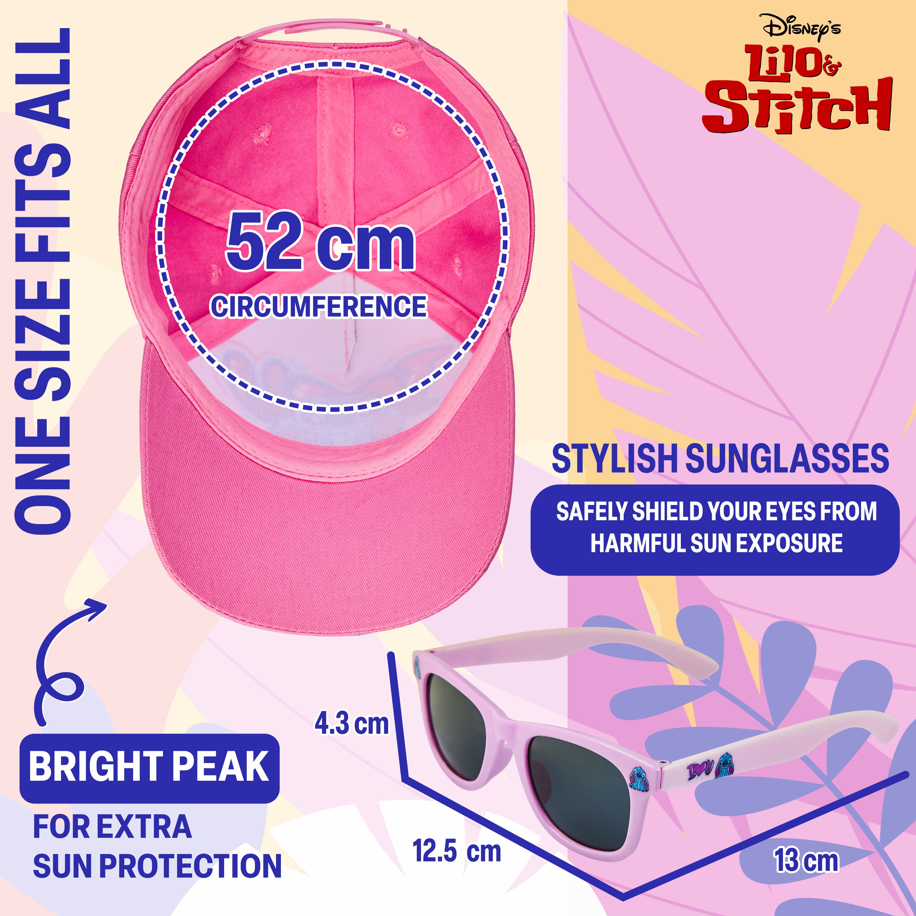 disney-stitch-casquette-lunettes-fille-soleil-uv400-t image 6