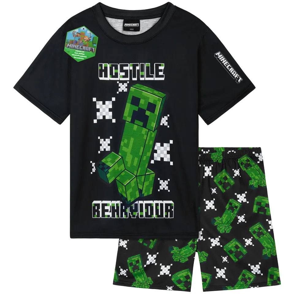 get-trend-boys-pyjama-short-enfant-manches-courtes-gamer image 1