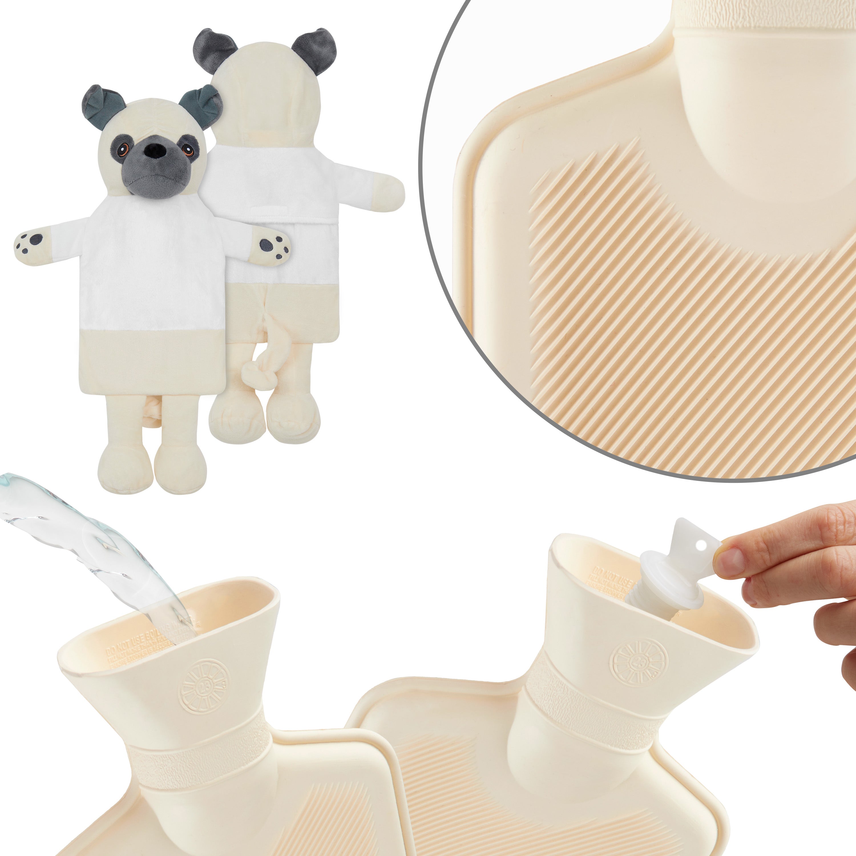 get-trend-carlin-bouillotte-eau-chaude-peluche-1-litre image 6