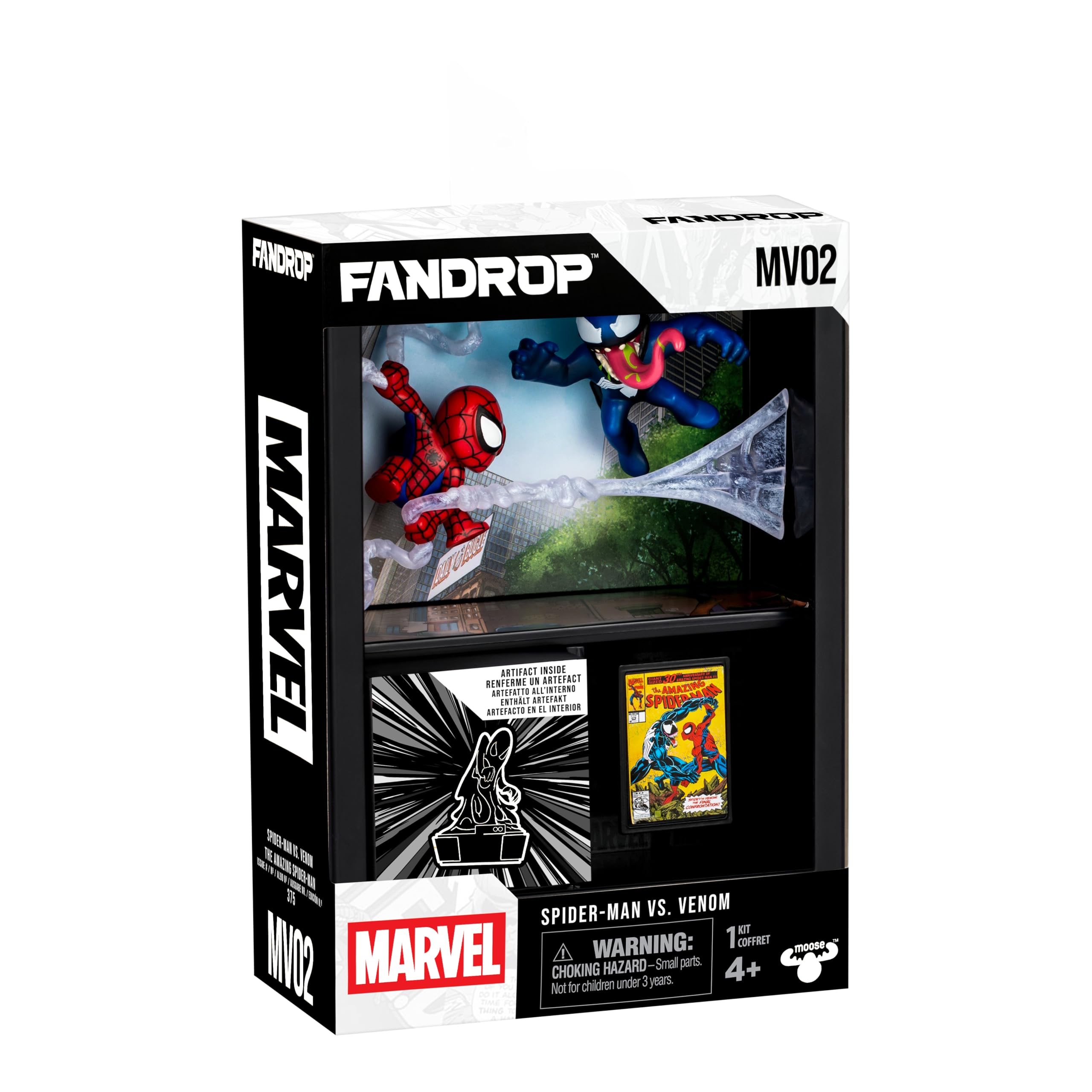 marvel-fandrop-spider-man-vs-venom-figurine-diorama-mv02 image 2