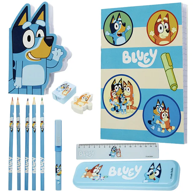 bluey-set-papeterie-enfant-avec-carnets-couleurs image 1